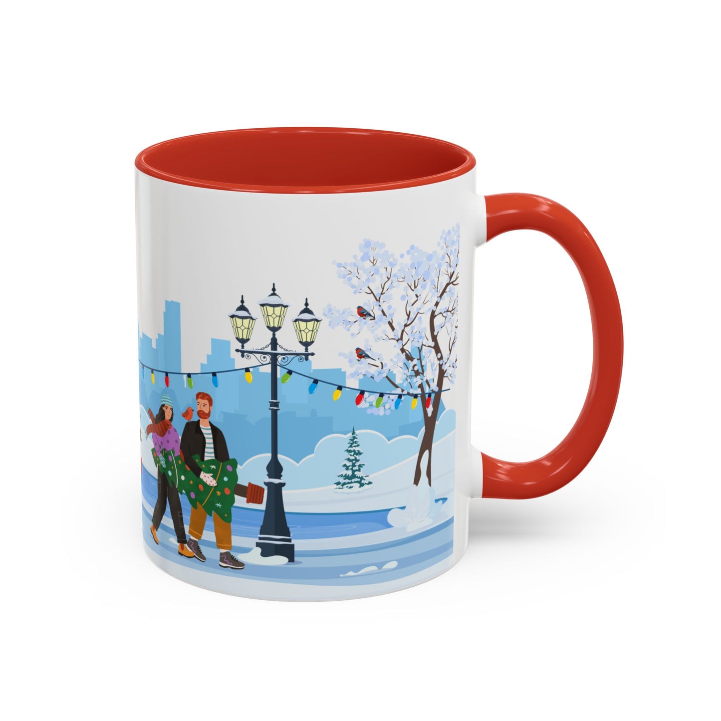 Christmas Street - Accent Coffee Mug (11, 15oz) - 10439