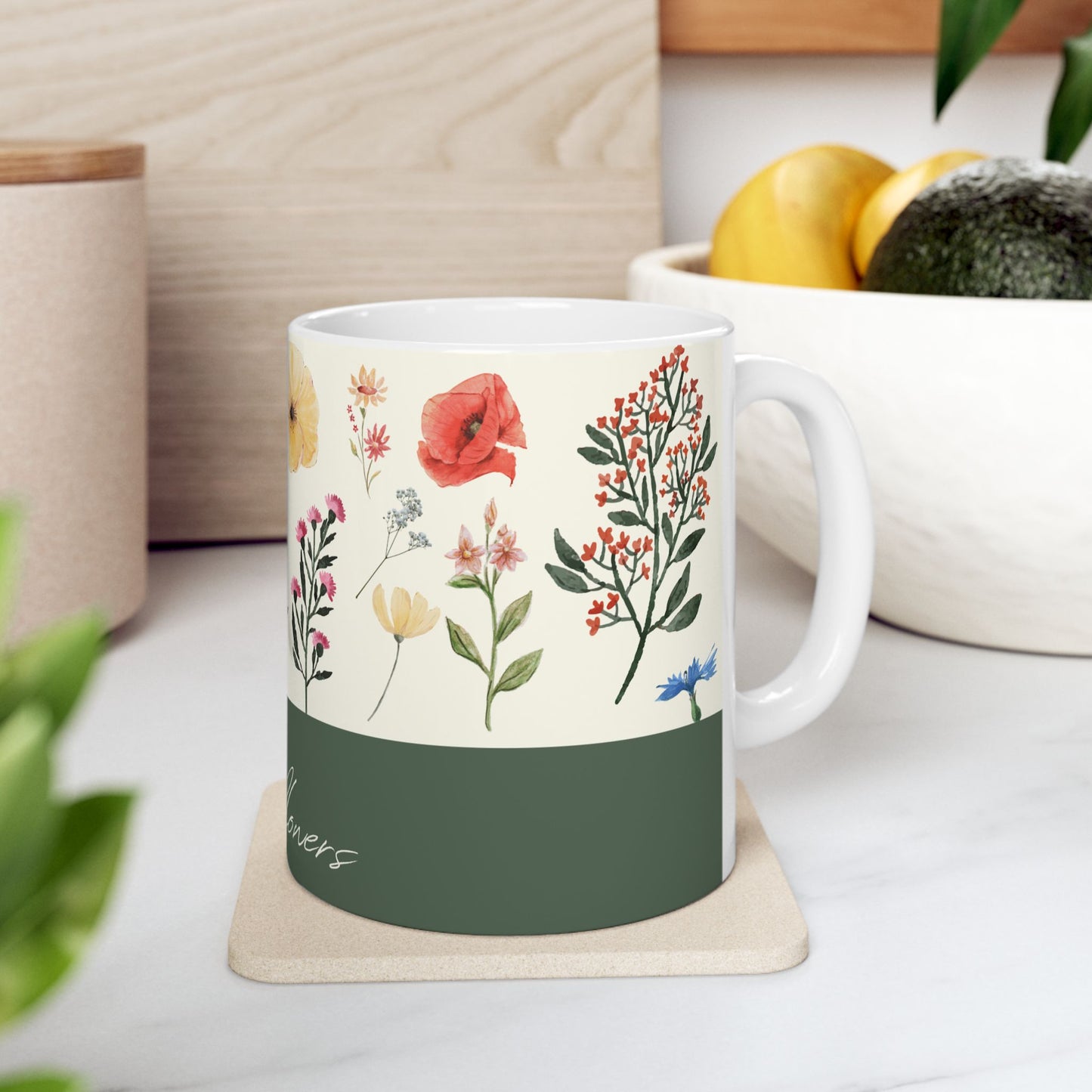 You Belong Among the Wildflowers - Ceramic Mug, (11oz, 15oz) - 10991