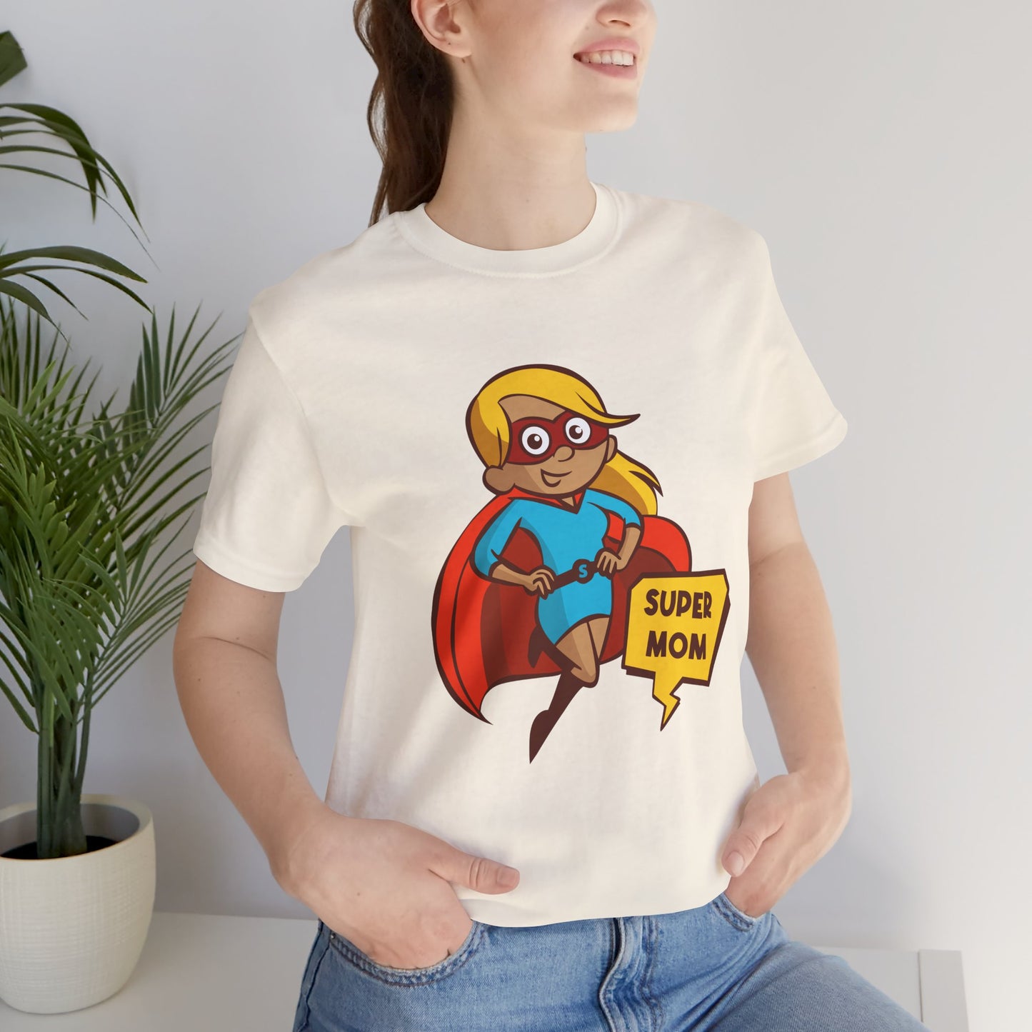 Super Mom - Unisex Jersey Short Sleeve Tee - 13068