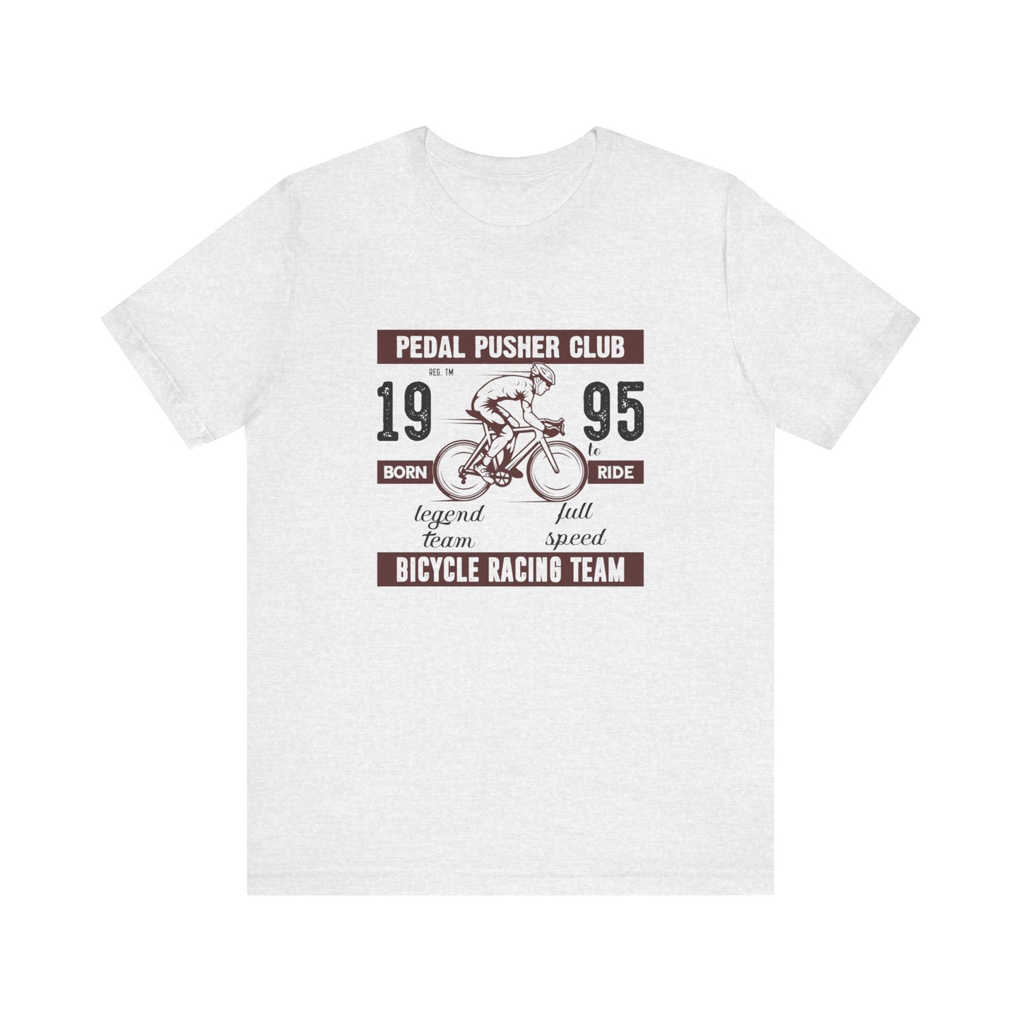 Bicycle: Pedal Pusher Club - Unisex Jersey Short Sleeve Tee