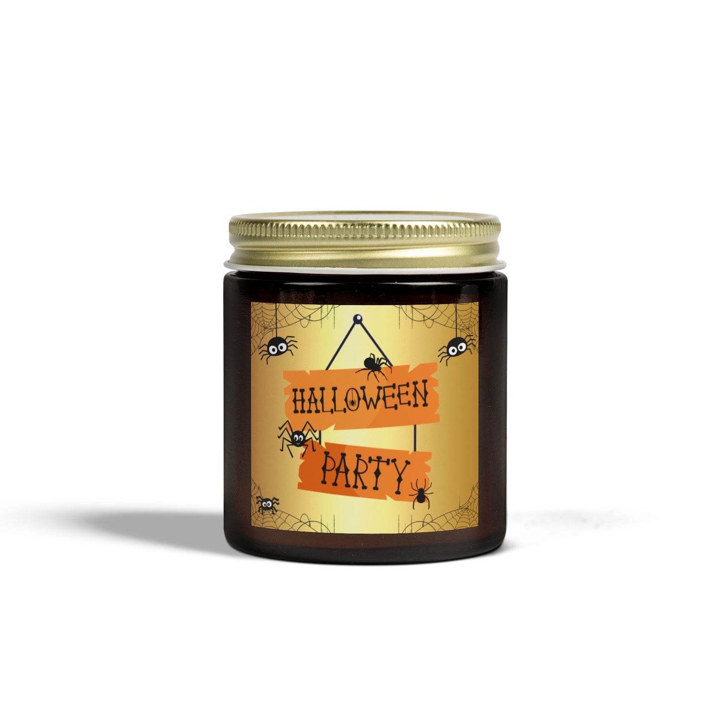 Halloween Party - Scented Coconut Apricot Candles (4oz, 9oz)