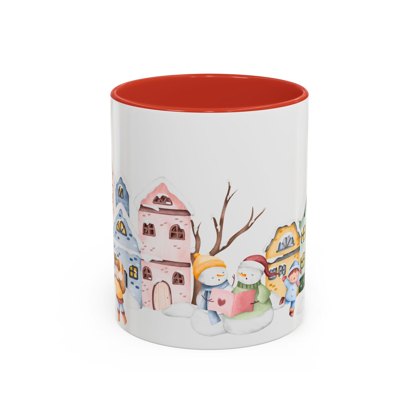 Winter Day, Outdoor - Accent Coffee Mug (11, 15oz) - 10455