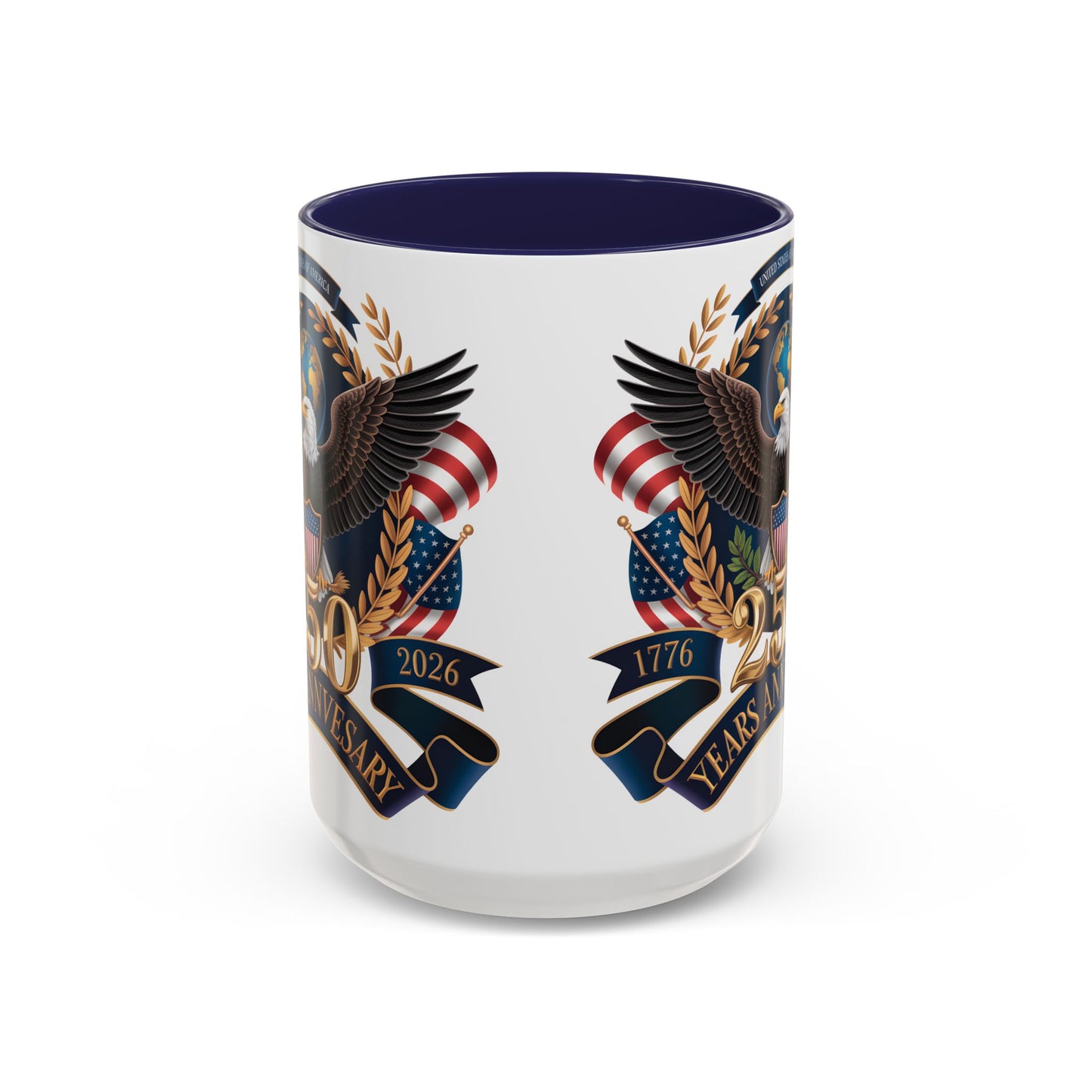 250th Anniversary Eagle Coffee Mug — Patriotic 1776–2026 Commemorative Accent Mug - 14871