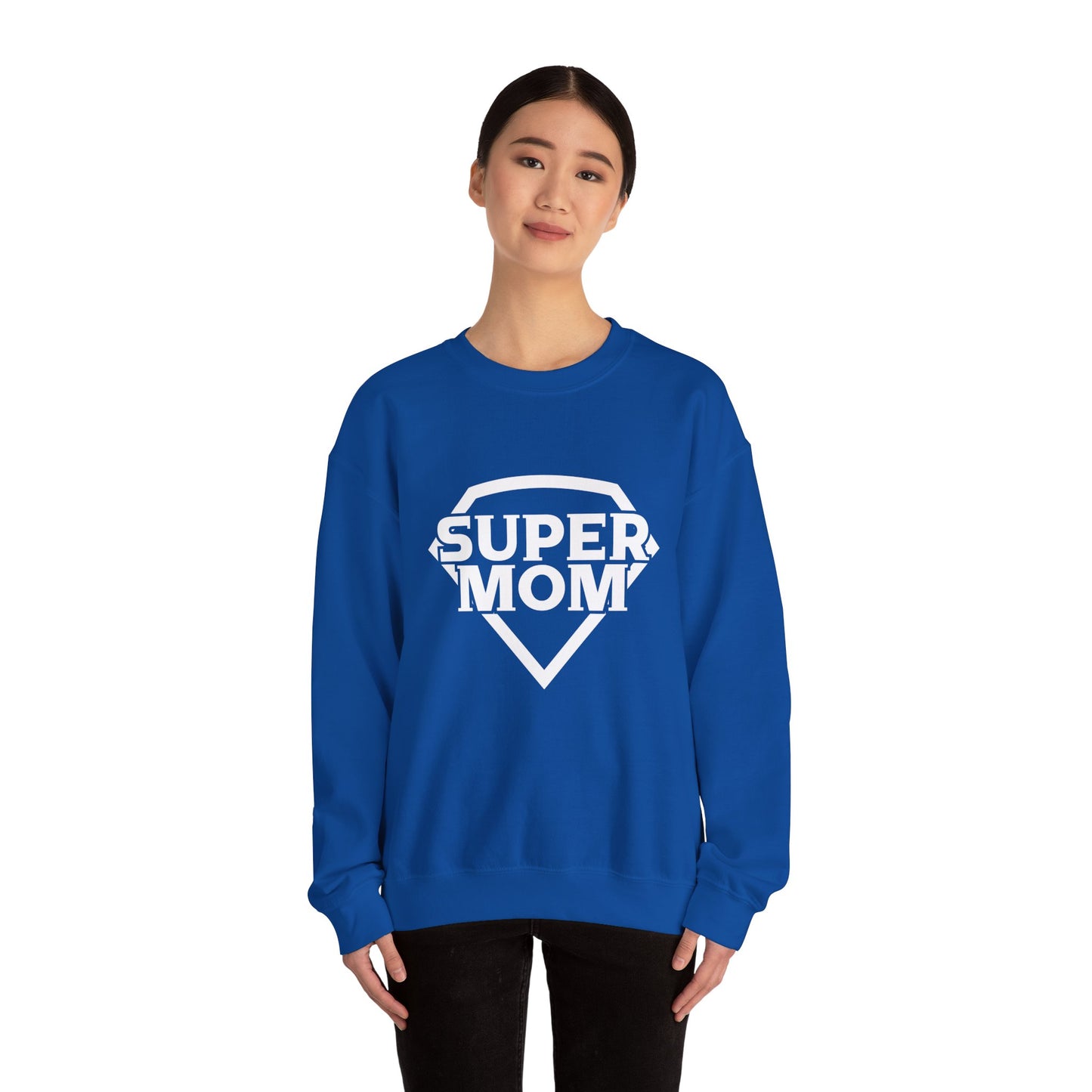Super Mom - Unisex Heavy Blend™ Crewneck Sweatshirt -11662
