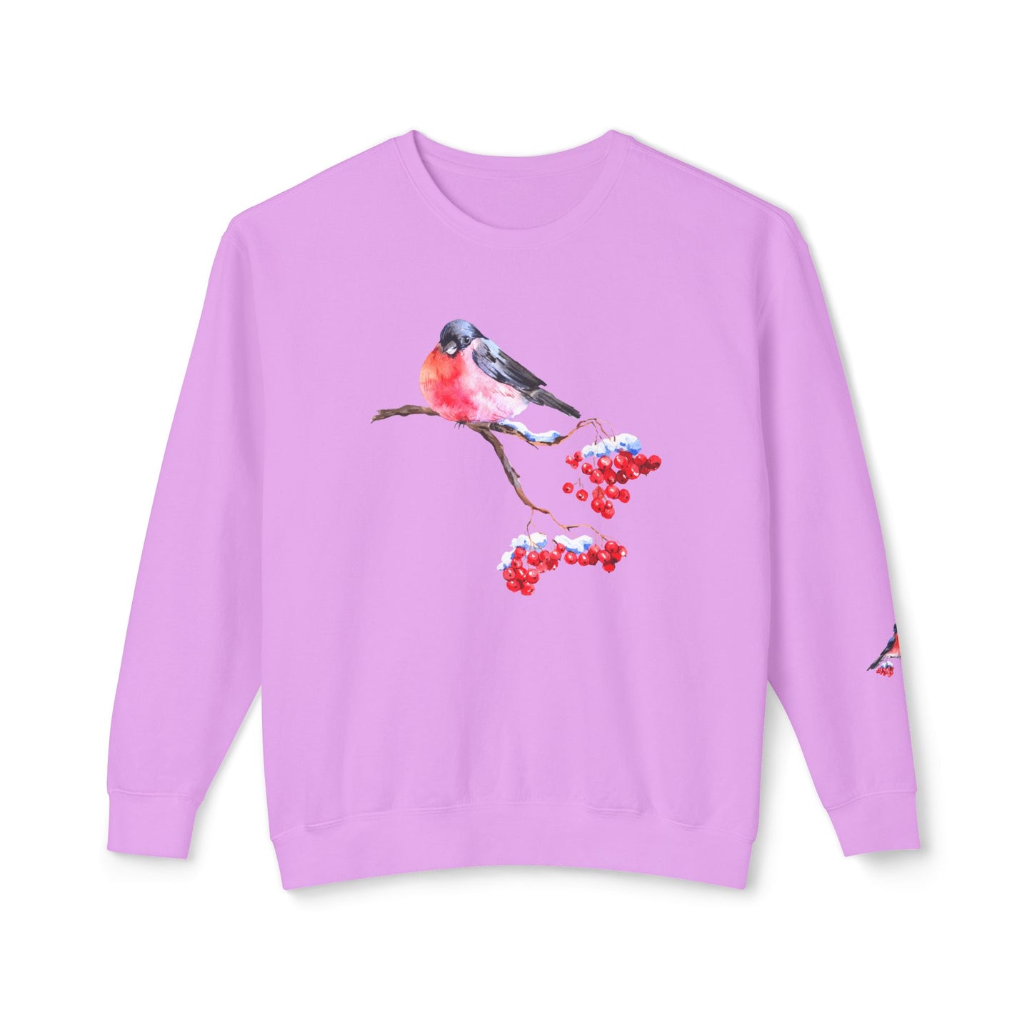 Bird & Cherry - Unisex Lightweight Crewneck Sweatshirt - 10336