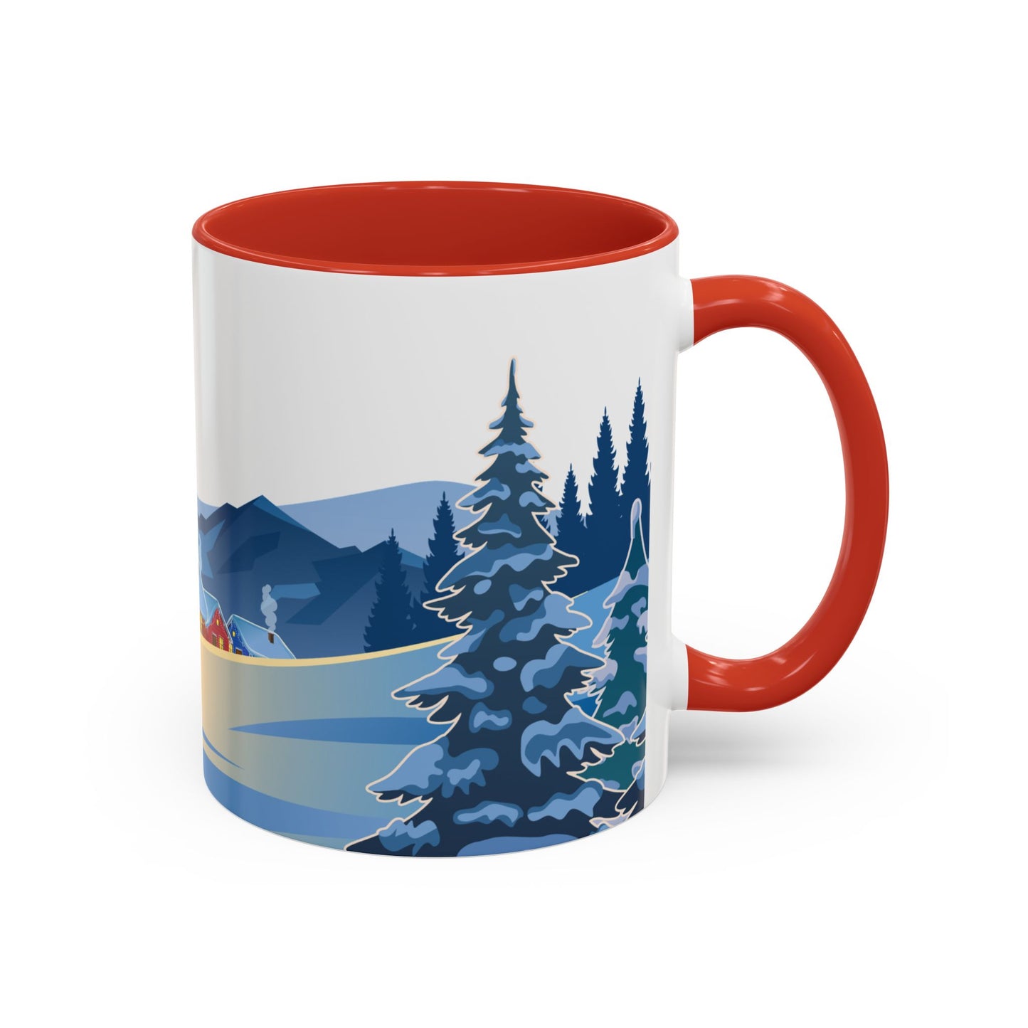 Winter Day - Accent Coffee Mug (11, 15oz) - 10440