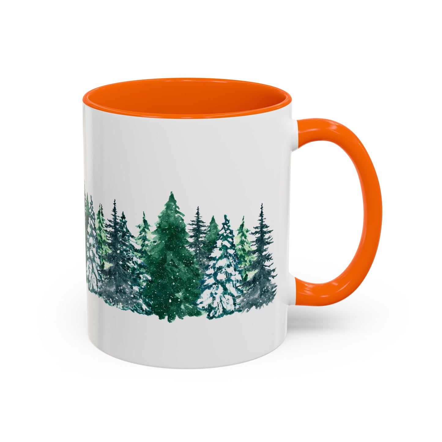 Winter Trees - Accent Coffee Mug (11, 15oz) - 10855