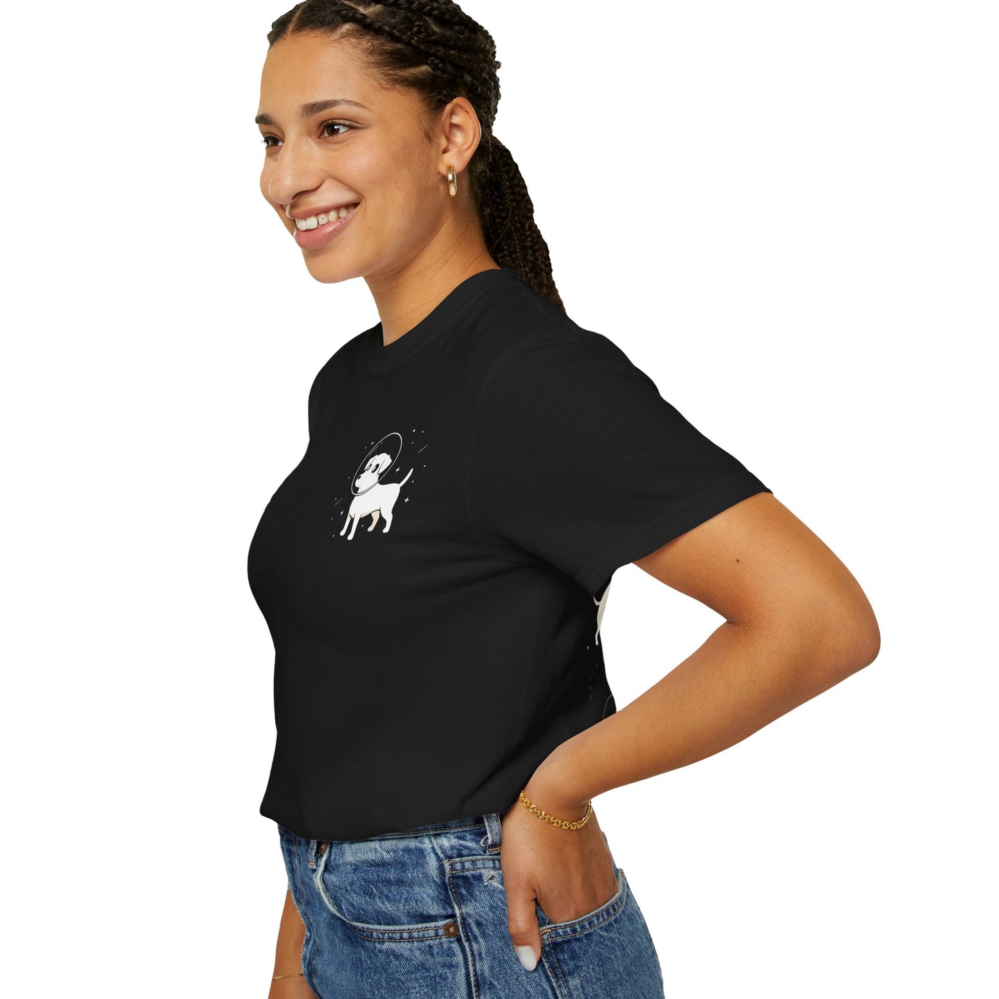 Space Dogs T-Shirt – Cute Astronaut Dog Graphic Tee for Dog Lovers - 14680