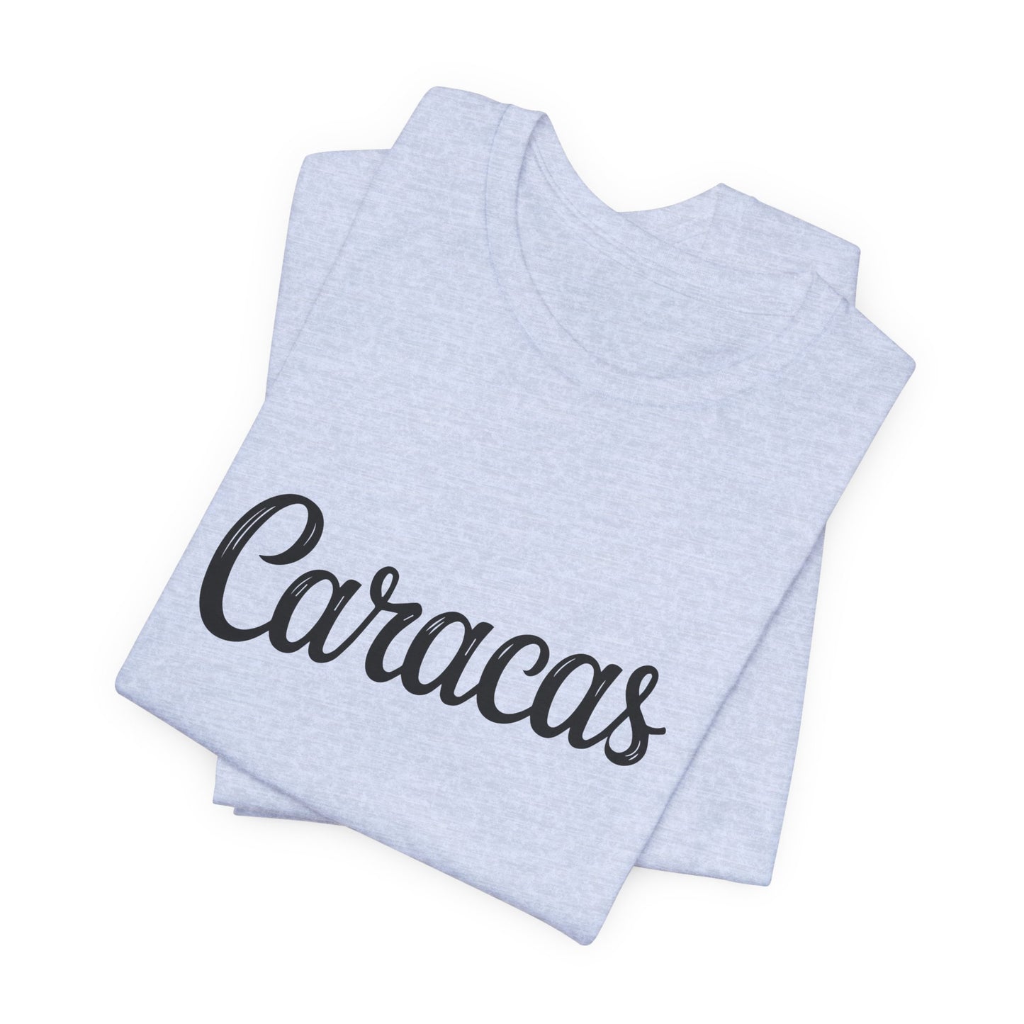 Caracas Unisex Jersey Short Sleeve Tee - Casual Graphic T-Shirt for Everyday Wear - 12270