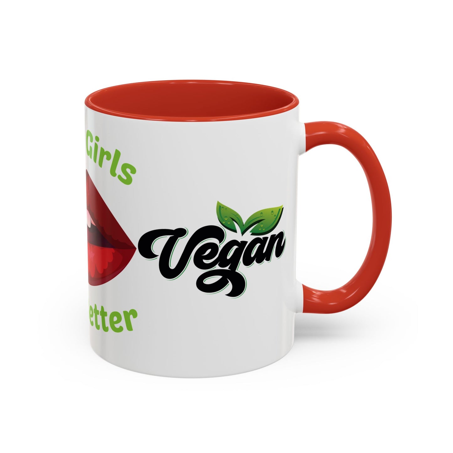 Vegan Girls Taste Better - Accent Coffee Mug (11, 15oz)