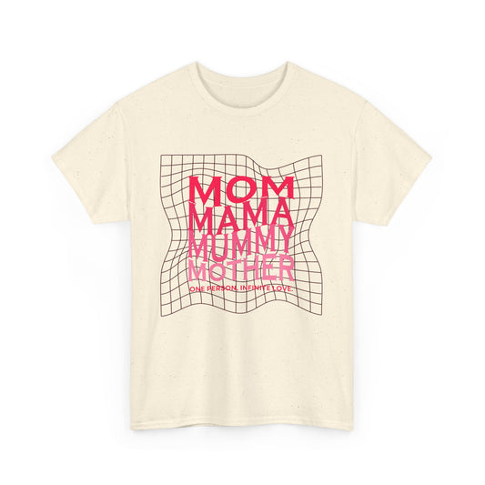 Mom, Mama, Mummy, Mother - Unisex Heavy Cotton Tee - 11711