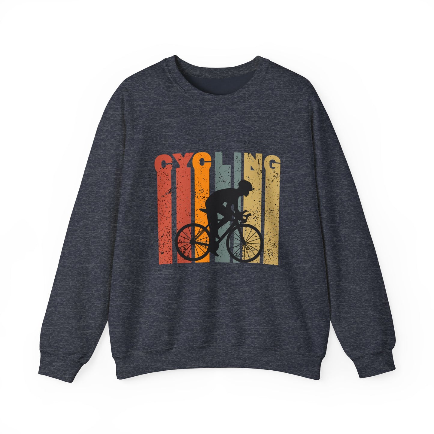 Cycling - Unisex Heavy Blend™ Crewneck Sweatshirt - 10679