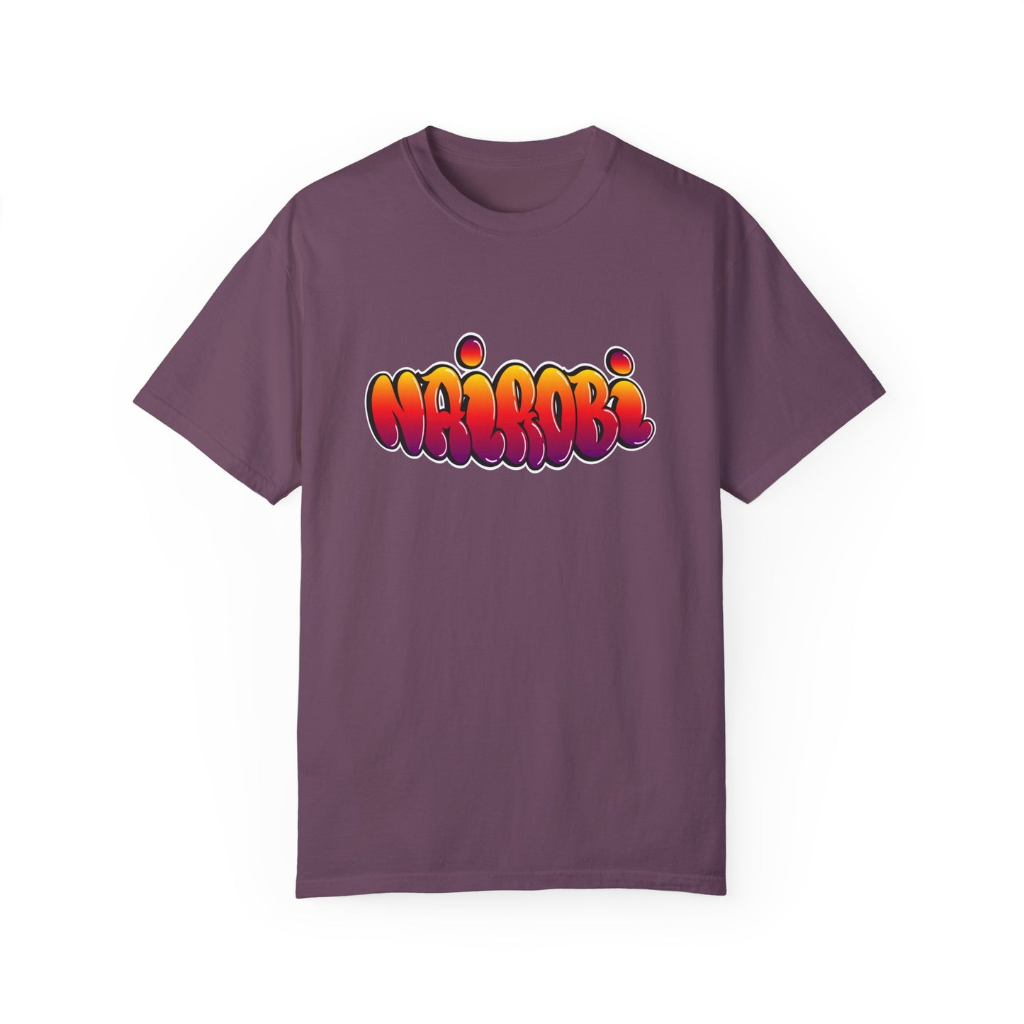 Nairobi Graphic T-Shirt - Unisex Garment-Dyed Tee - 12181