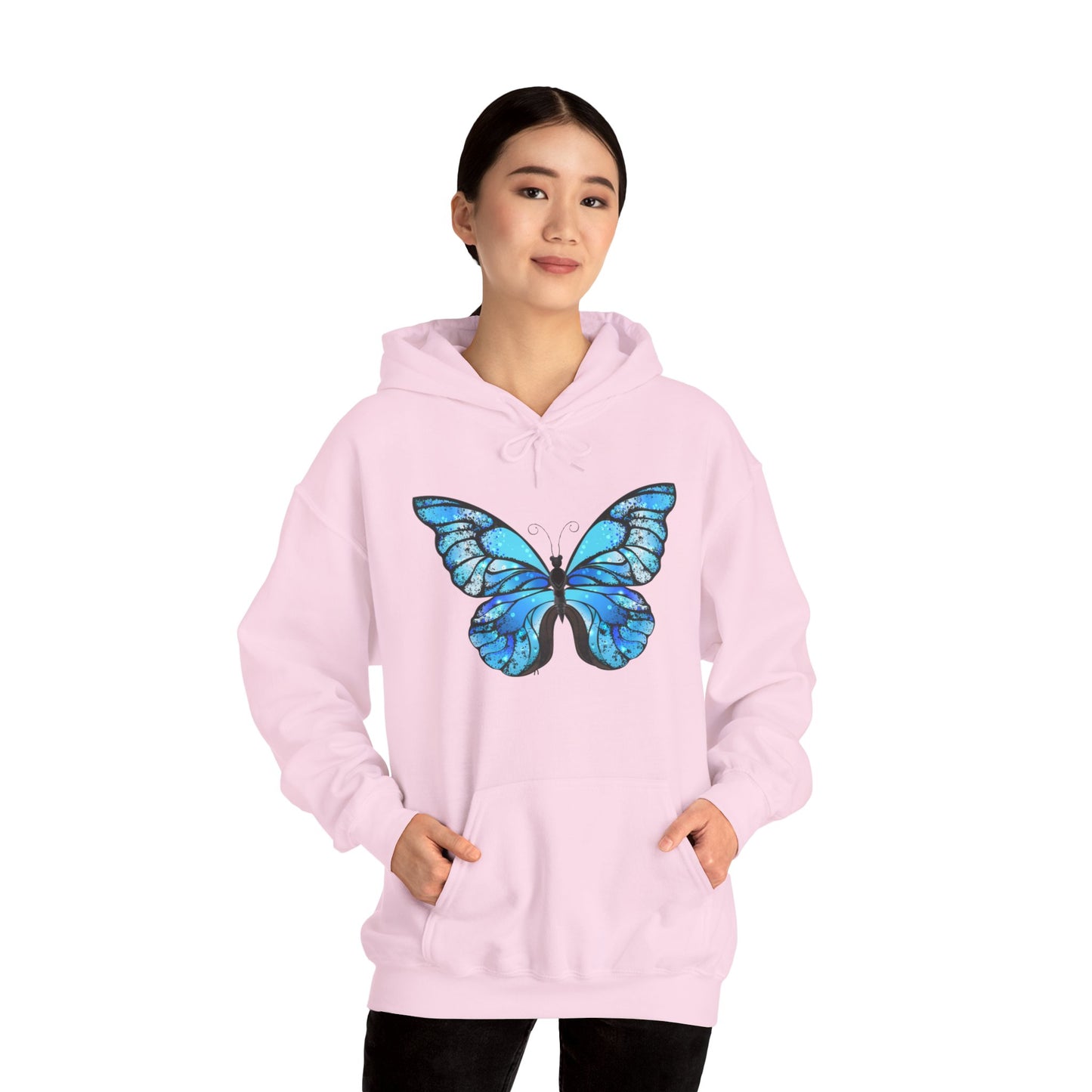 Butterfly - Unisex Heavy Blend™ Hooded Sweatshirt