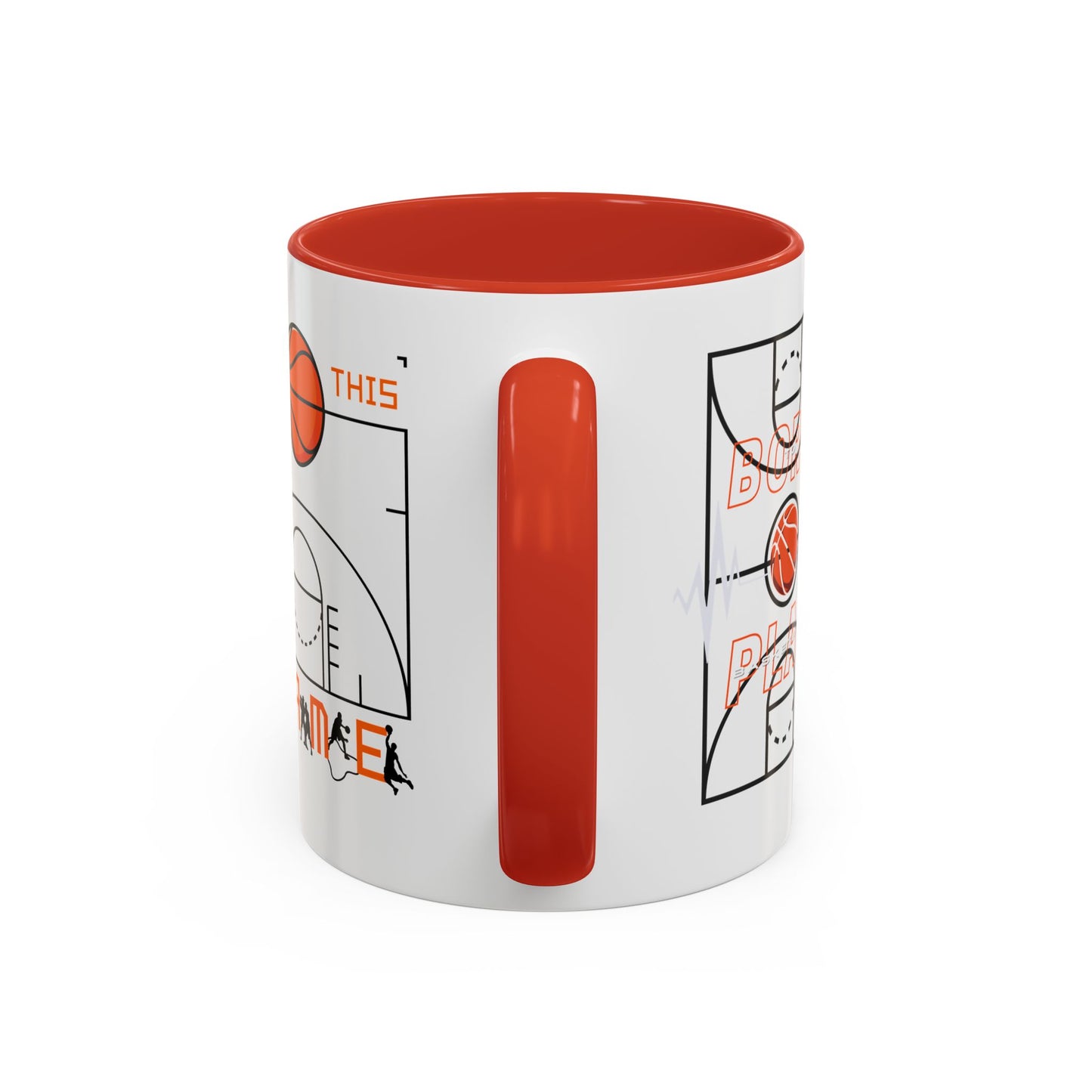 Basketball - Accent Coffee Mug (11, 15oz) - 10715