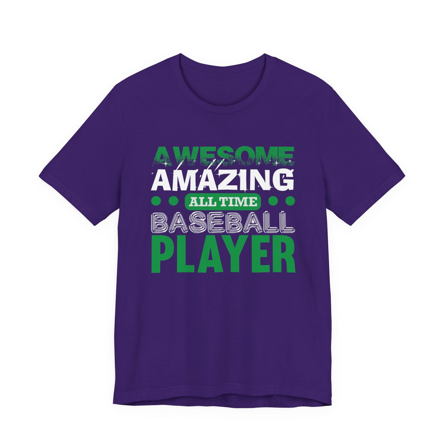 Baseball: Awesome, Amazing, All Time Baseball Player - Unisex Jersey Short Sleeve Tee - 13869