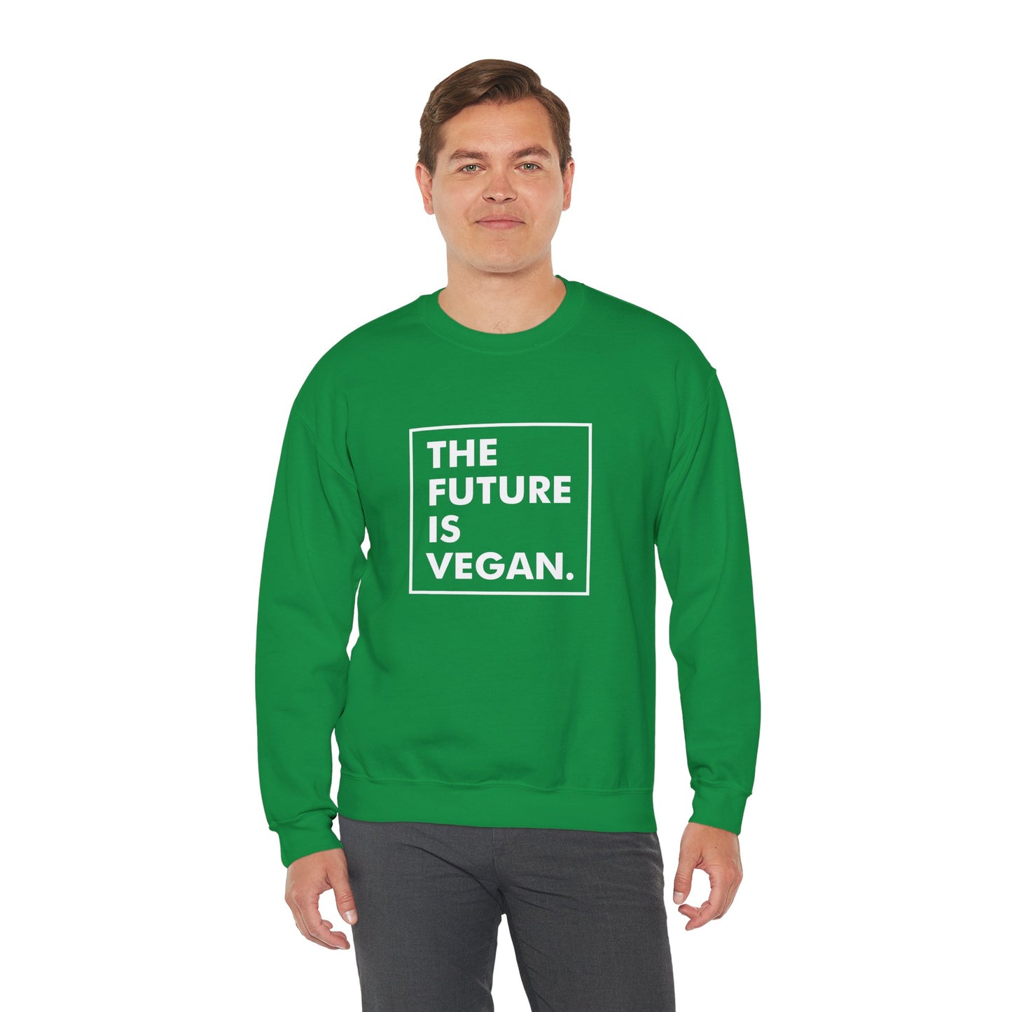 The Future is Vegan - Unisex Heavy Blend™ Crewneck Sweatshirt