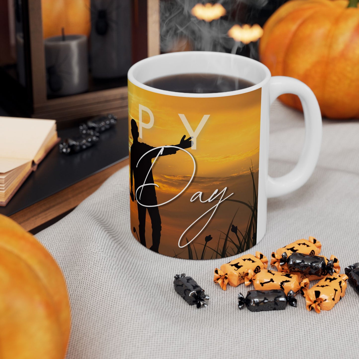 Happy Father's Day Ceramic Mug - Coffee Cup for Dad, Gift for Father's Day, Parent Appreciation - 14006