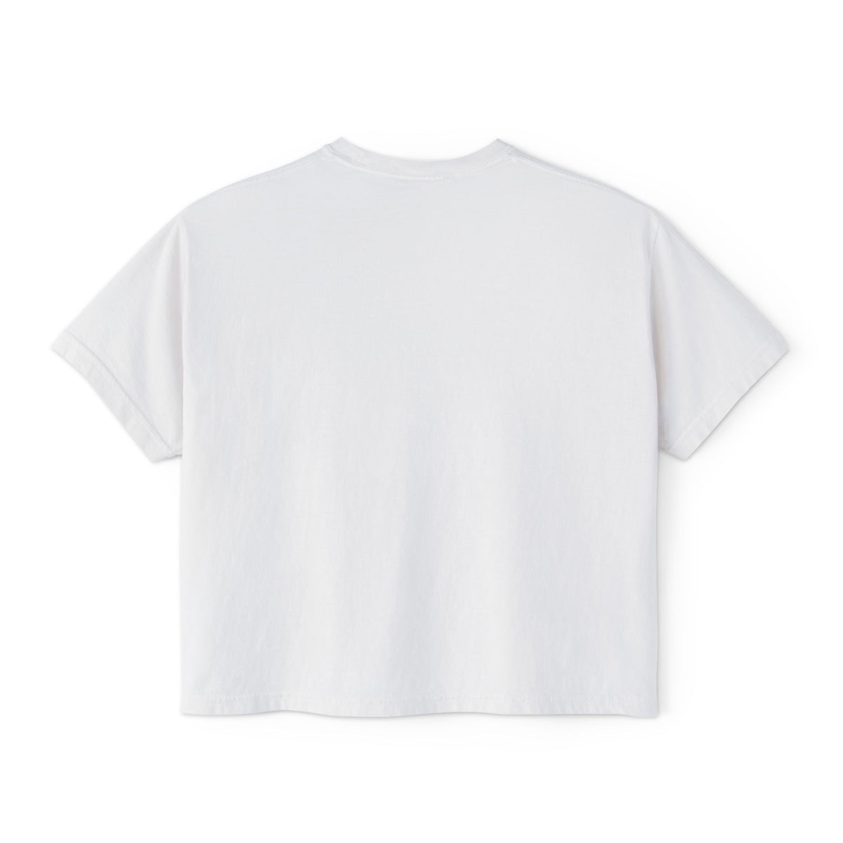 Floral Line Art Boxy T-Shirt, Women’s Botanical Sketch Tee - 14987