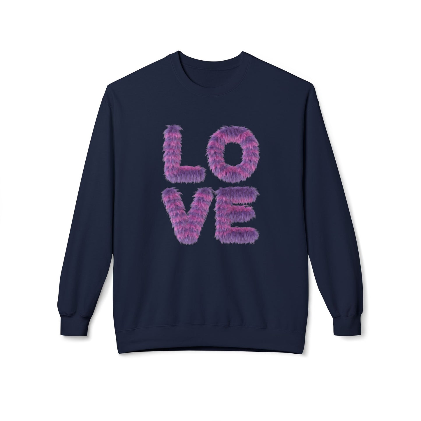 Love - Unisex Midweight Softstyle Fleece Crewneck Sweatshirt - 11558