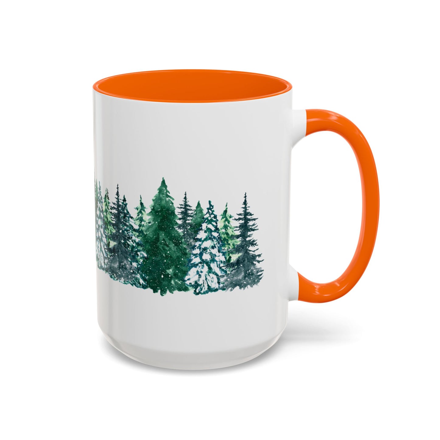 Winter Trees - Accent Coffee Mug (11, 15oz) - 10855