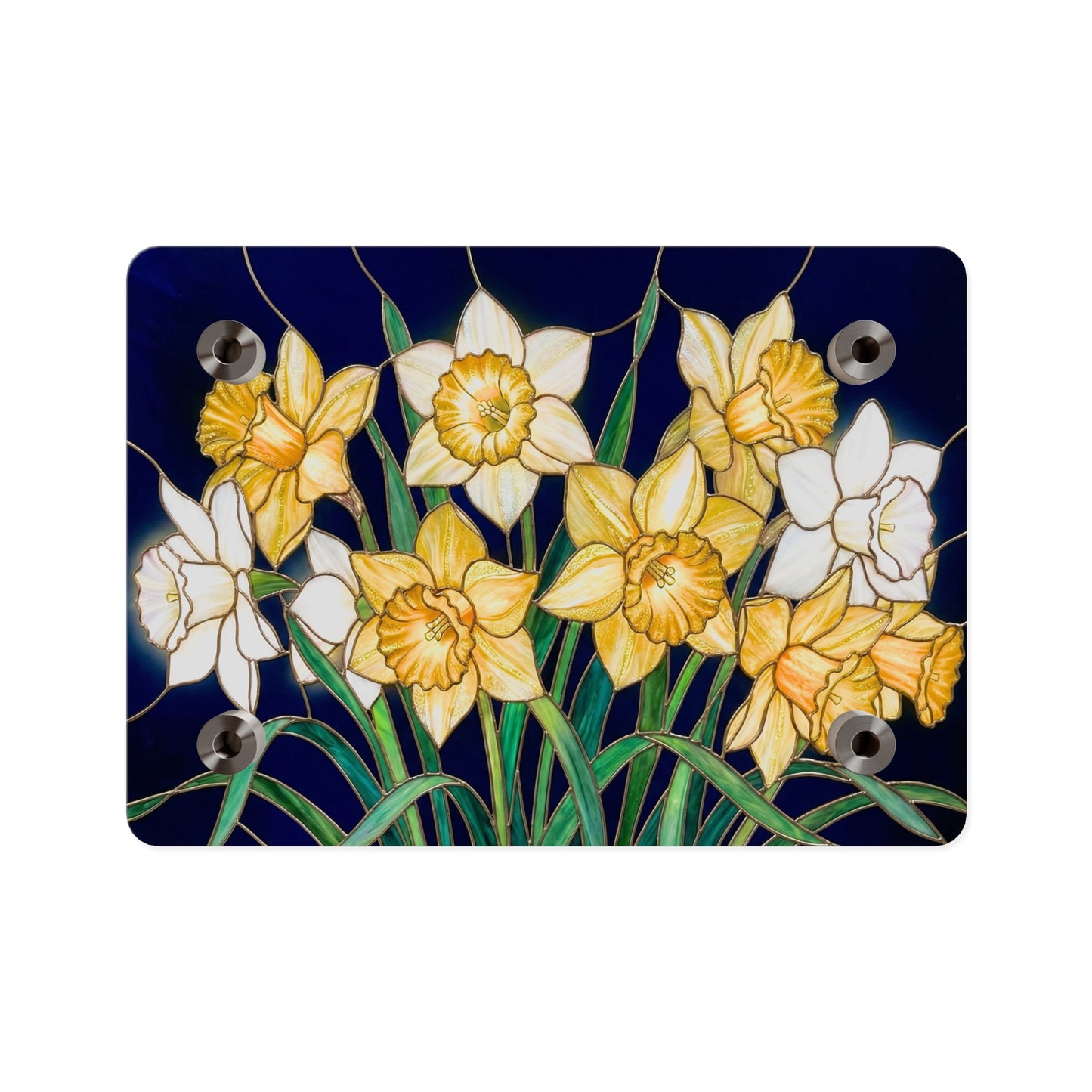 Daffodil Floral Acrylic Wall Art Panel - 14601