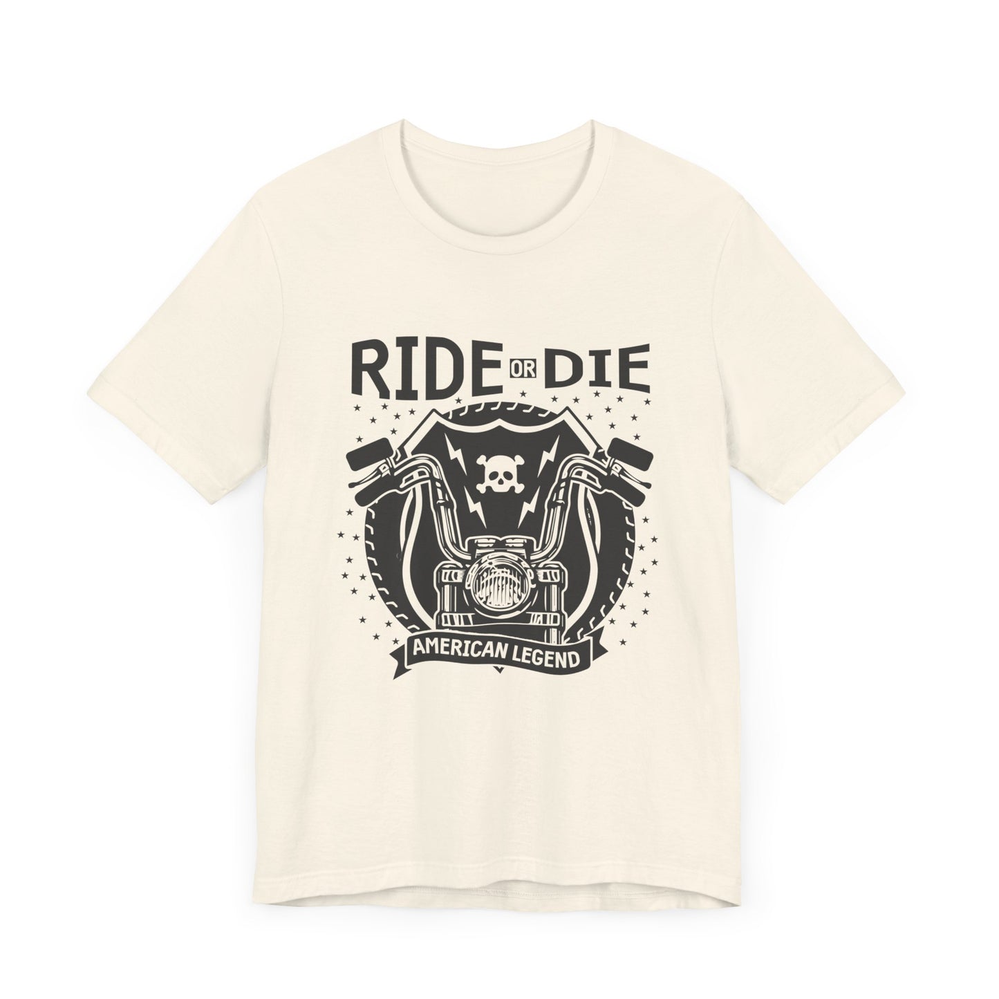 Ride or Die, American Legend - Unisex Jersey Short Sleeve Tee