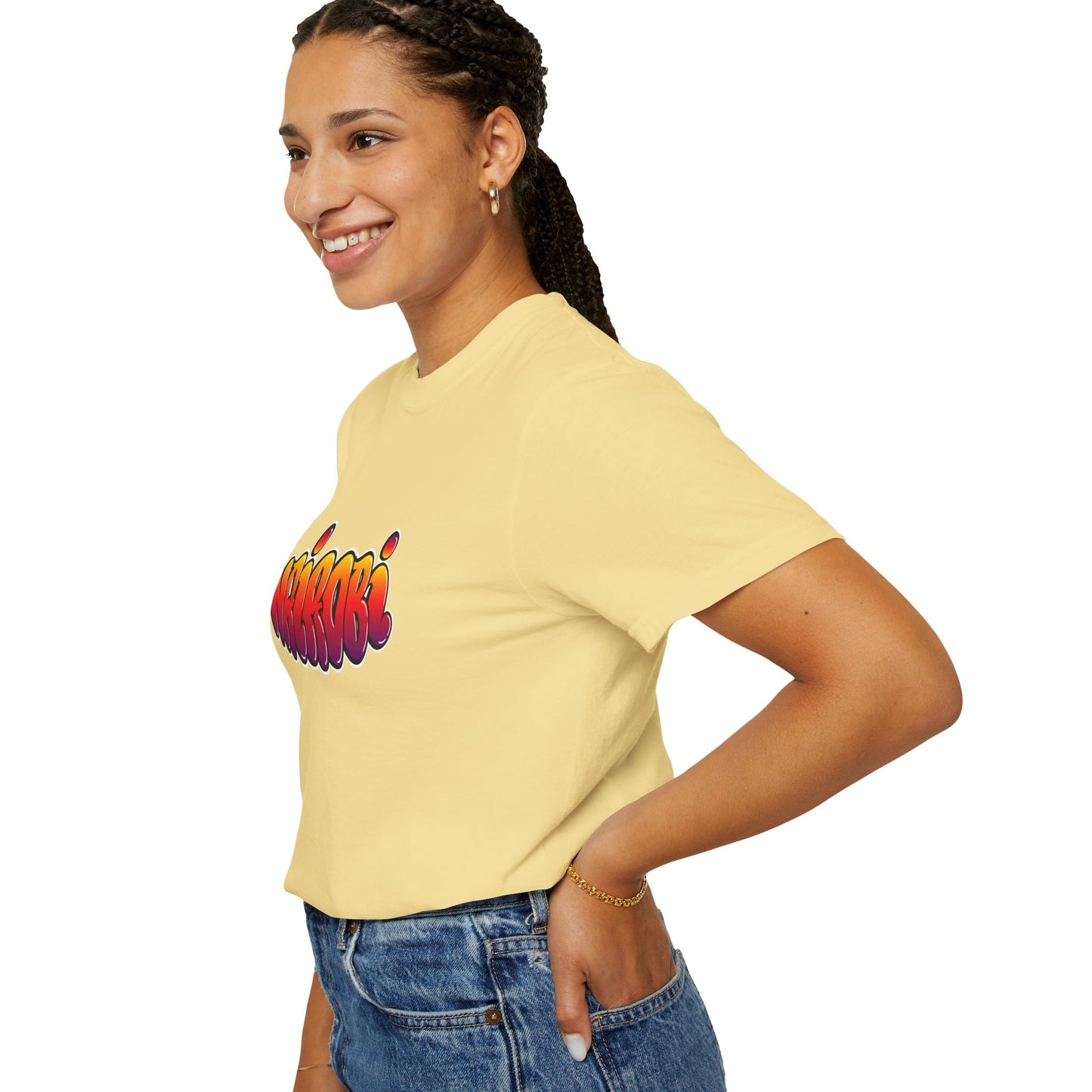 Nairobi Graphic T-Shirt - Unisex Garment-Dyed Tee - 12181