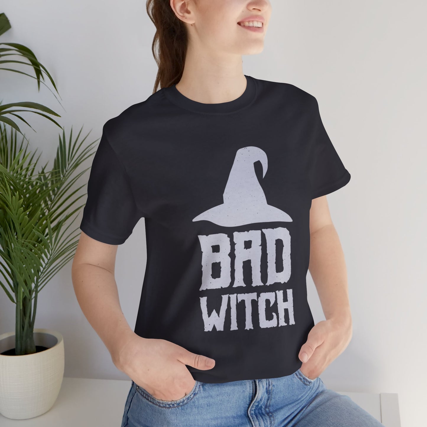 Halloween: Bad Witch - Unisex Jersey Short Sleeve Tee