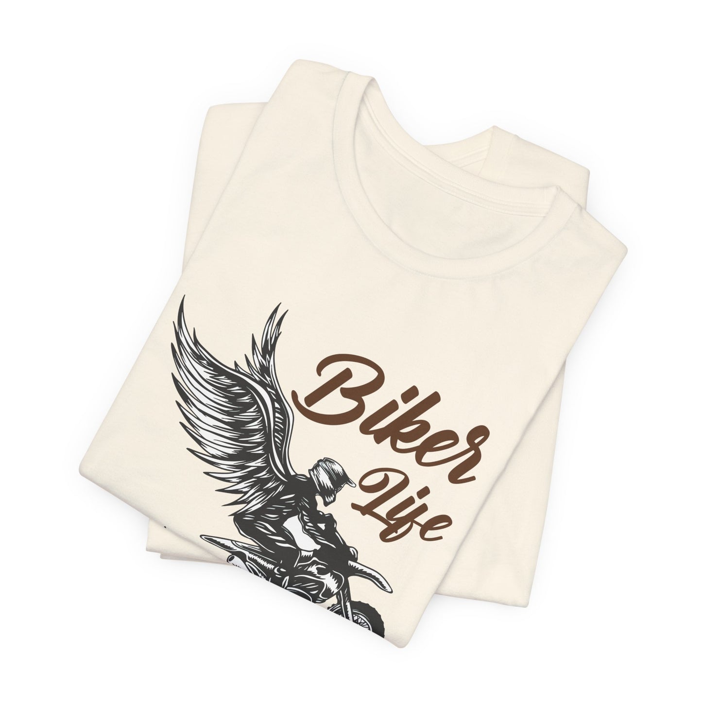 Biker Life, Life Behind Bars - Unisex Jersey Short Sleeve Tee - 13591