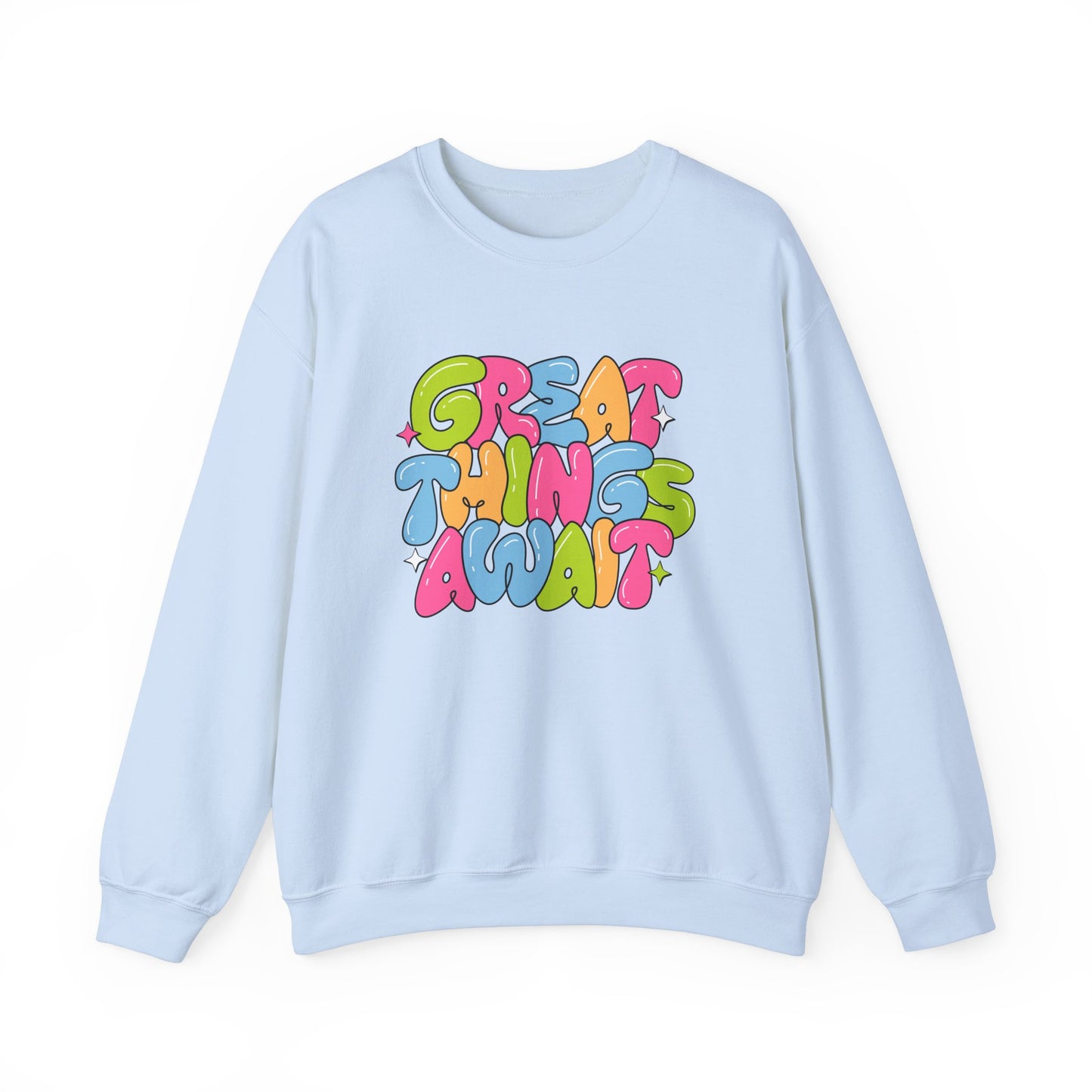 Great Things Awaits - Unisex Heavy Blend™ Crewneck Sweatshirt