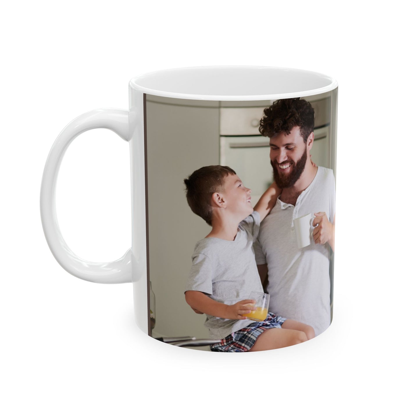Dad, You're The Greatest Gift!  Photo Customizable, Ceramic Mug - (11oz, 15oz) - 12896