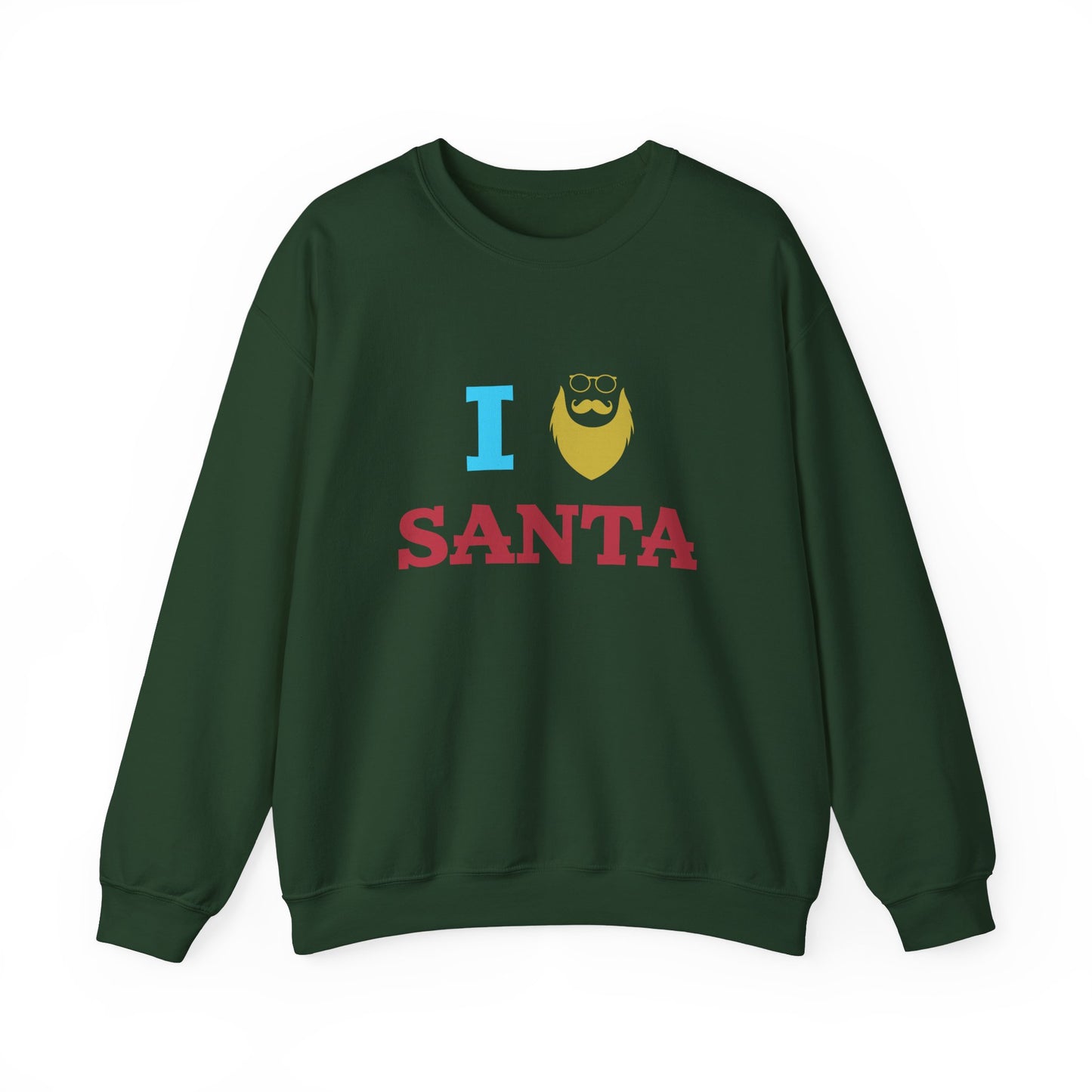 I love Santa - Unisex Heavy Blend™ Crewneck Sweatshirt