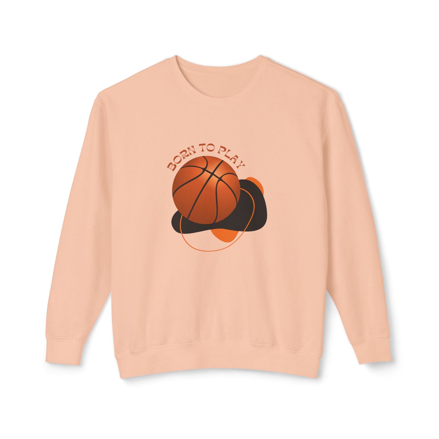 Born to Play Basketball - Unisex Lightweight Crewneck Sweatshirt - 10713