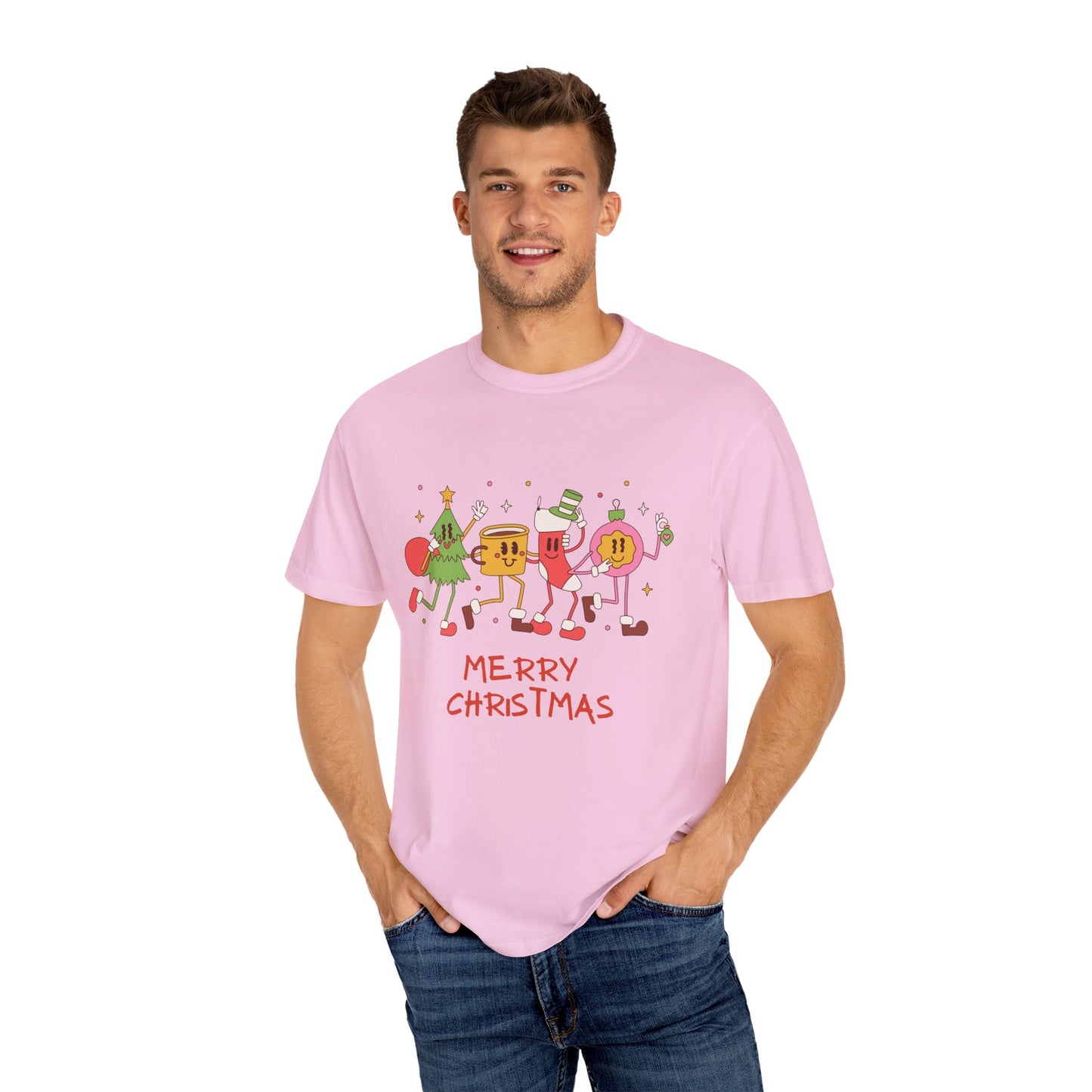 Merry Christmas - Unisex Garment-Dyed T-shirt