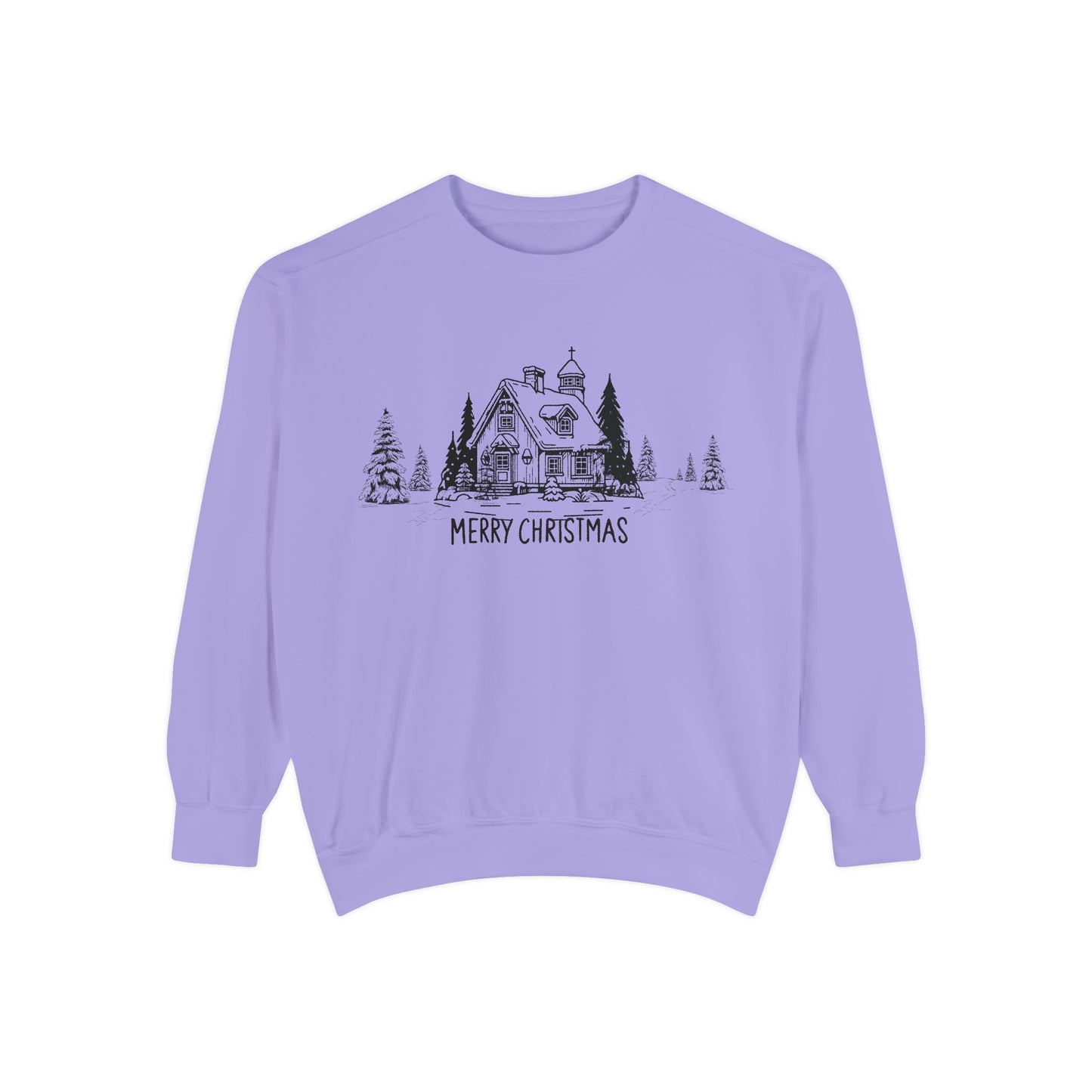 Christmas Day - Unisex Garment-Dyed Sweatshirt - 10137