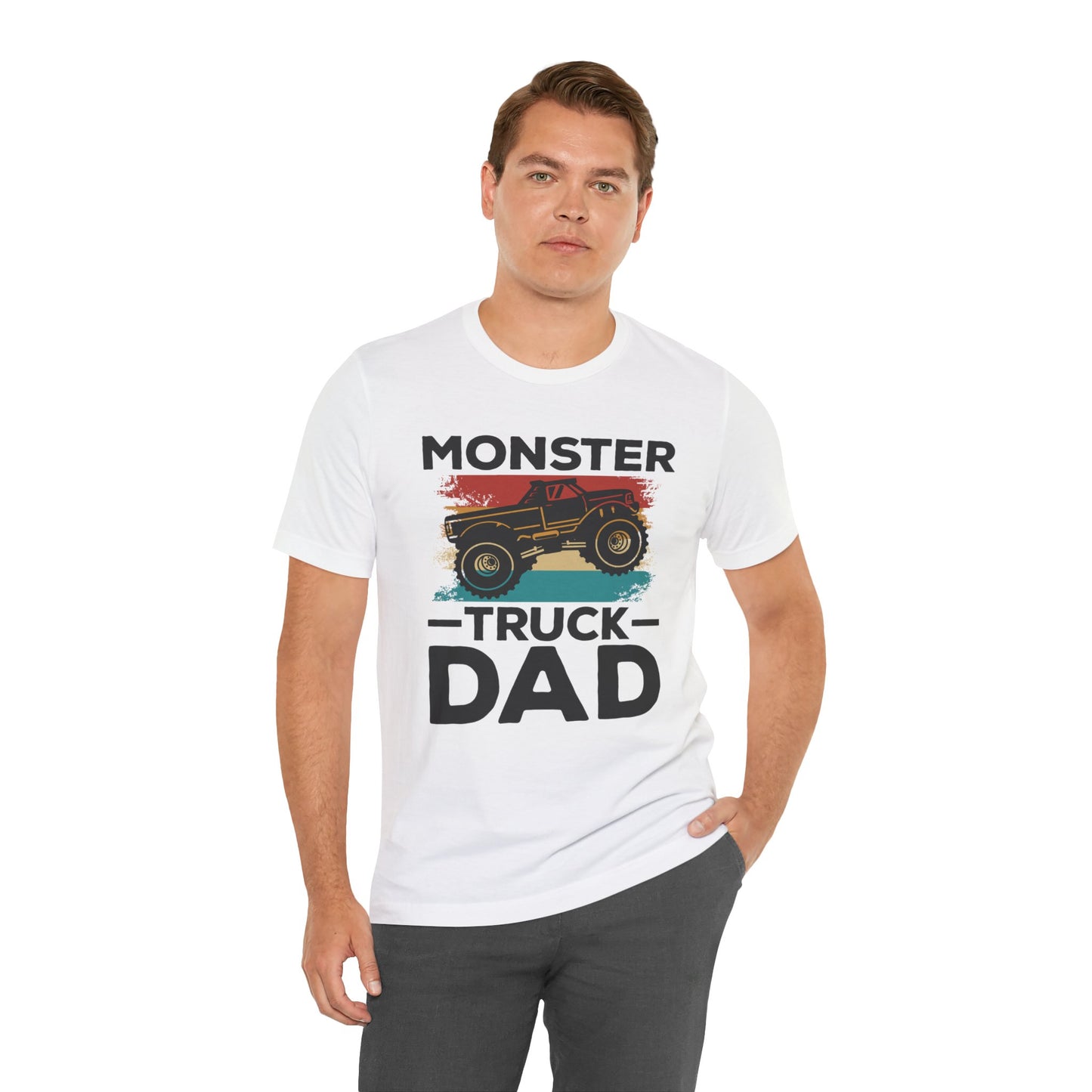 Monster Truck Dad - Unisex Jersey Short Sleeve Tee