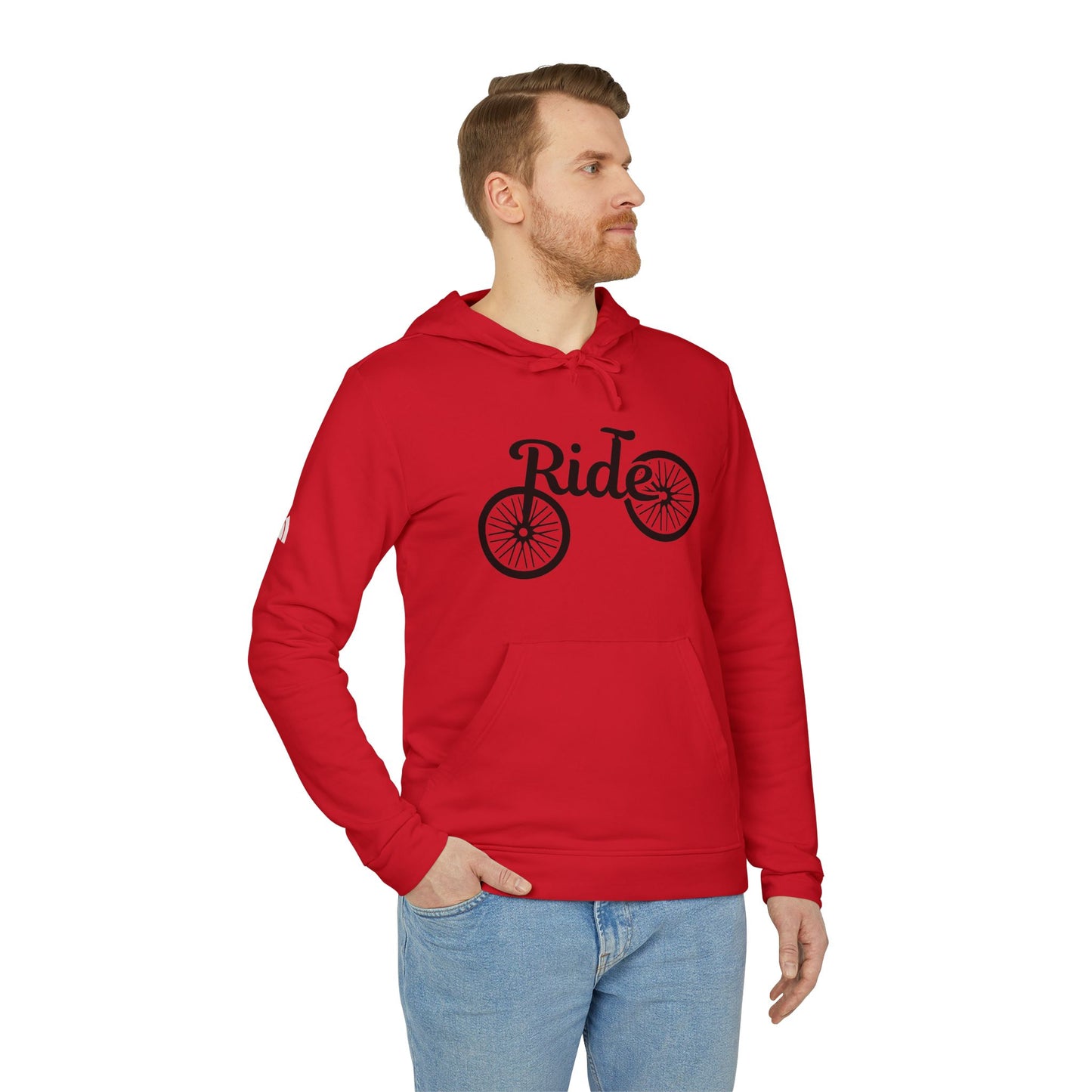 Bicycle Ride - Adidas Unisex Fleece Hoodie