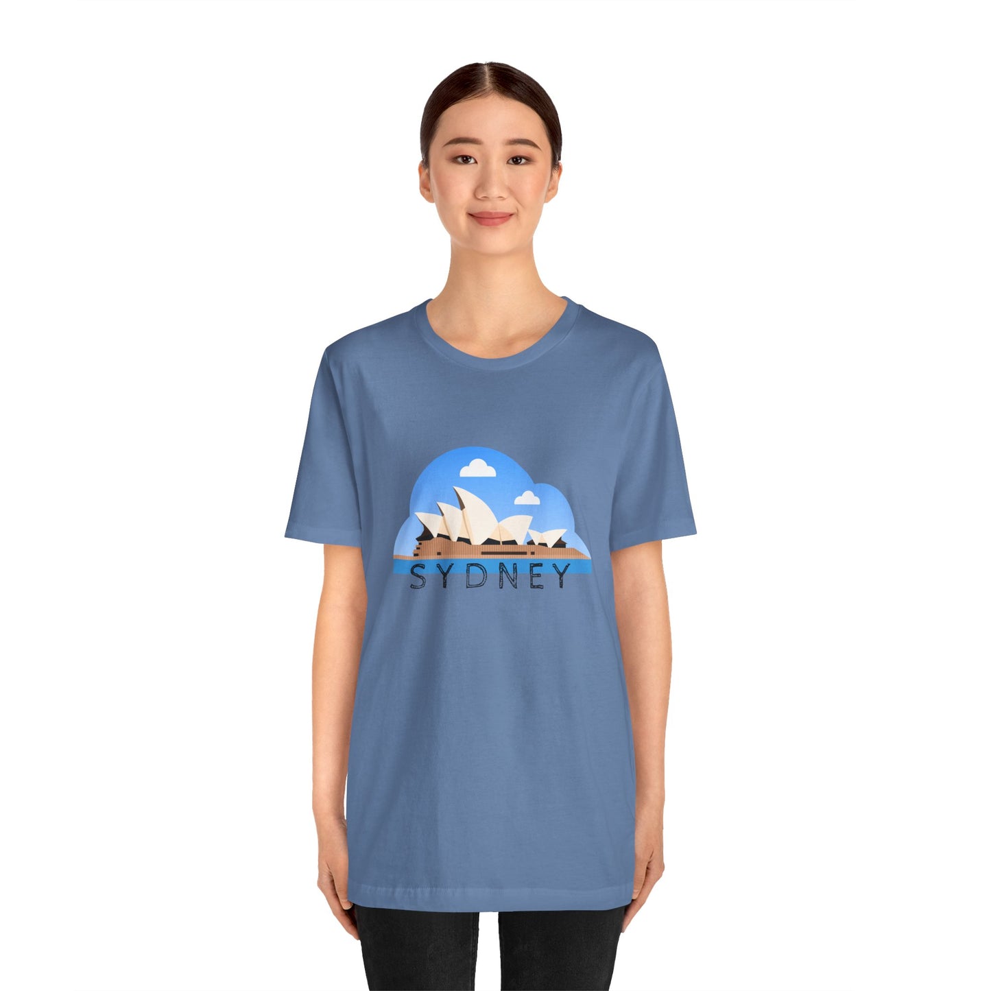 Sydney Graphic Unisex Jersey Tee - Coastal Vibes T-Shirt - 12044
