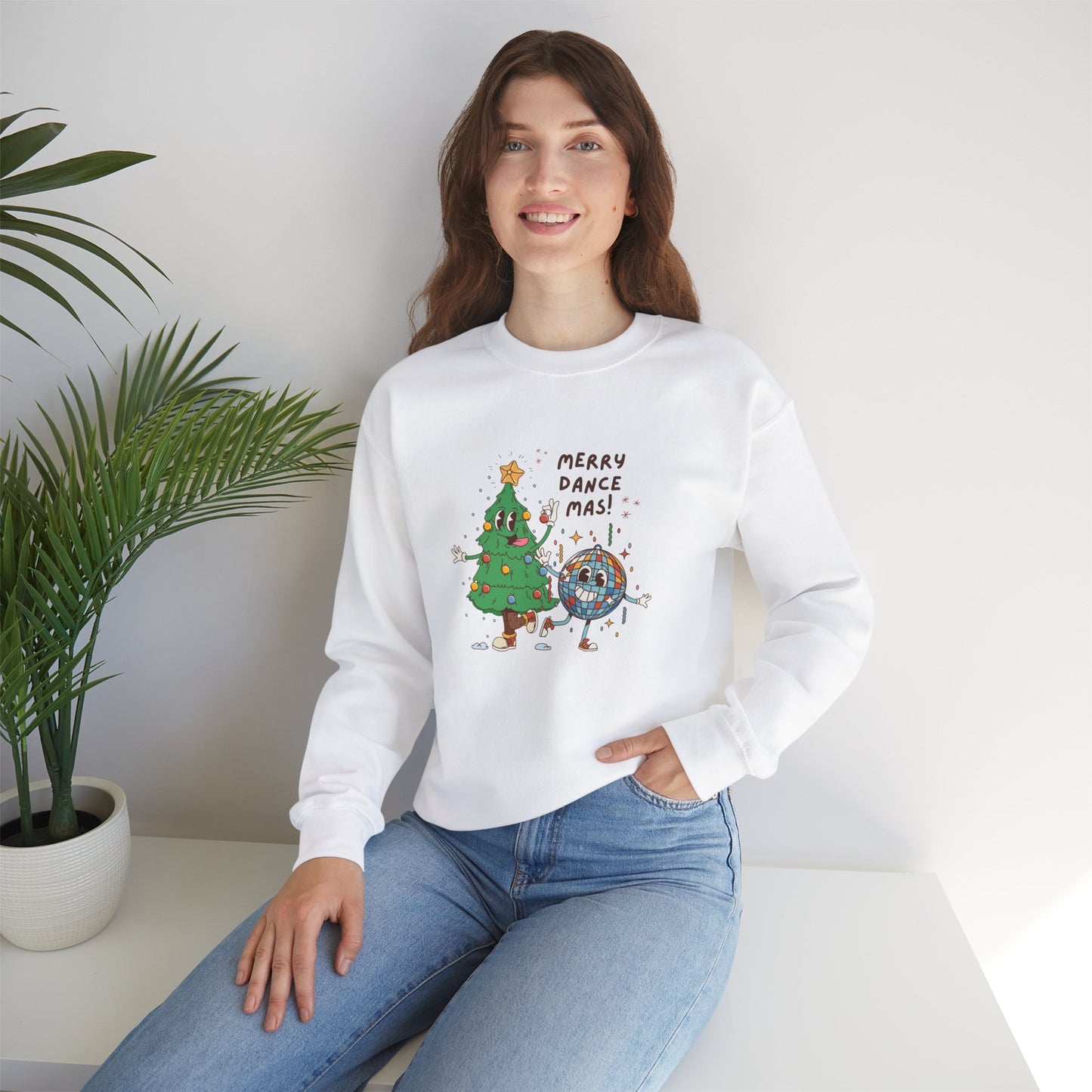 Merry Dancemas - Unisex Heavy Blend™ Crewneck Sweatshirt - 10489