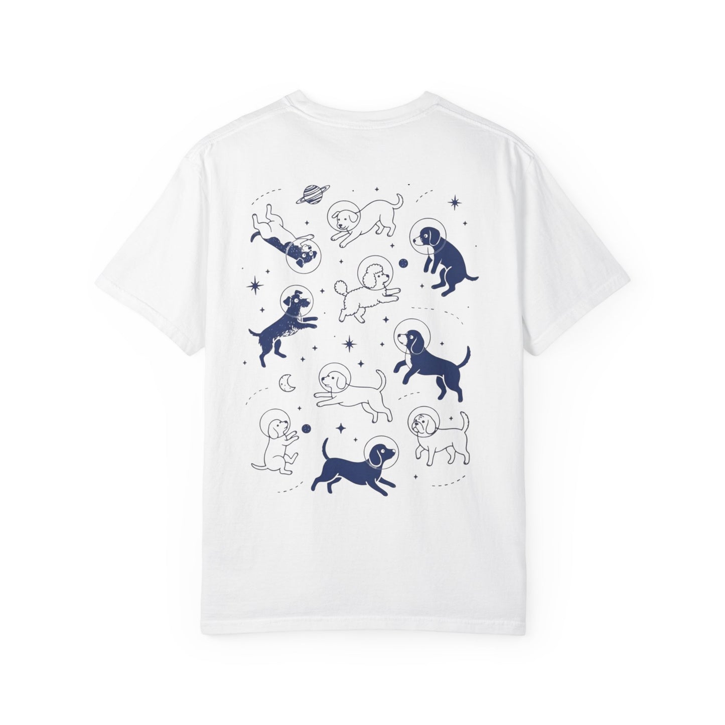 Space Dogs T-Shirt – Cute Astronaut Dog Graphic Tee for Dog Lovers - 14680