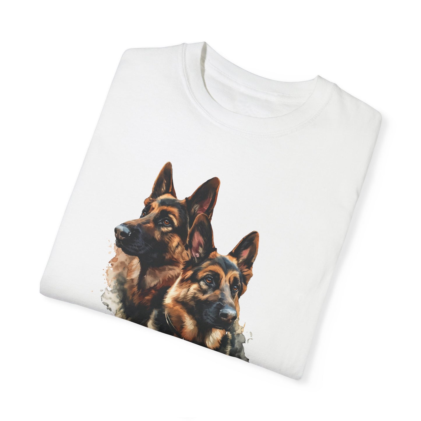 German Shepherds: Born to Protect  - Unisex Garment-Dyed T-shirt