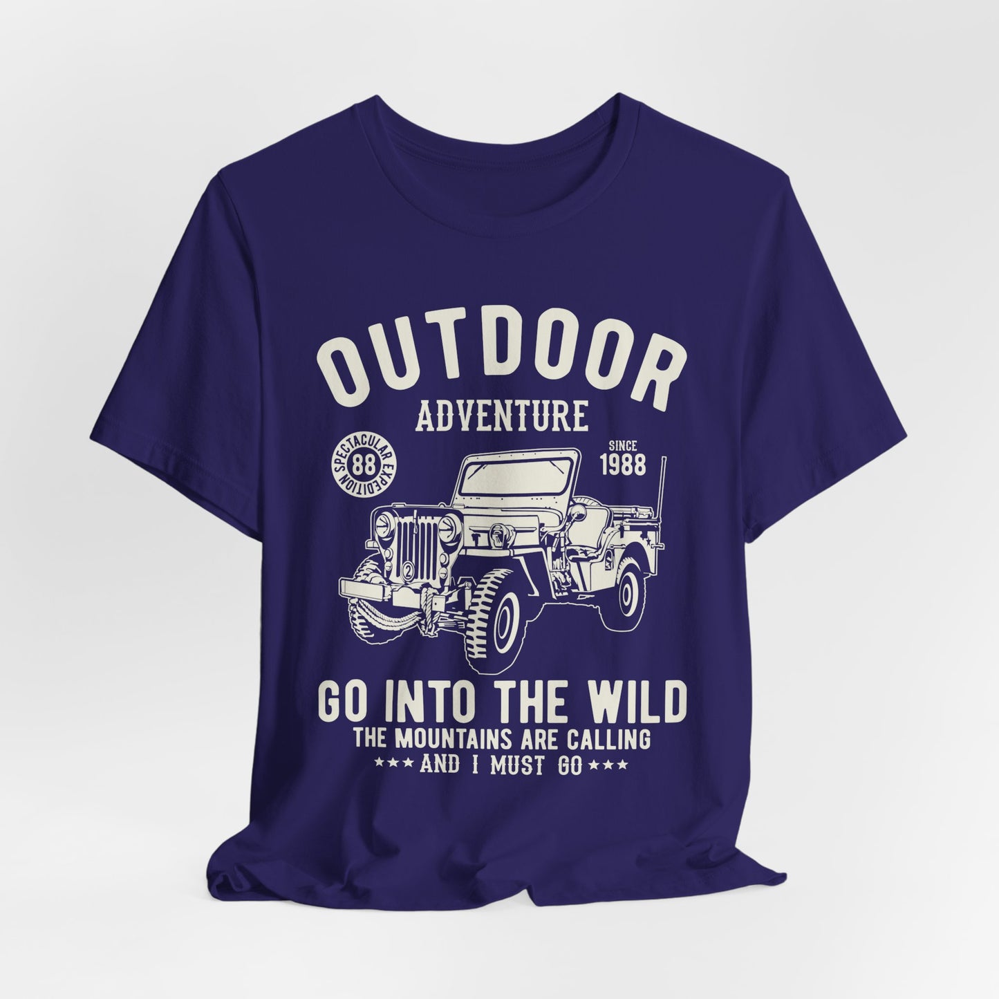 Outdoor Adventure - Unisex Jersey Short Sleeve Tee - 12899
