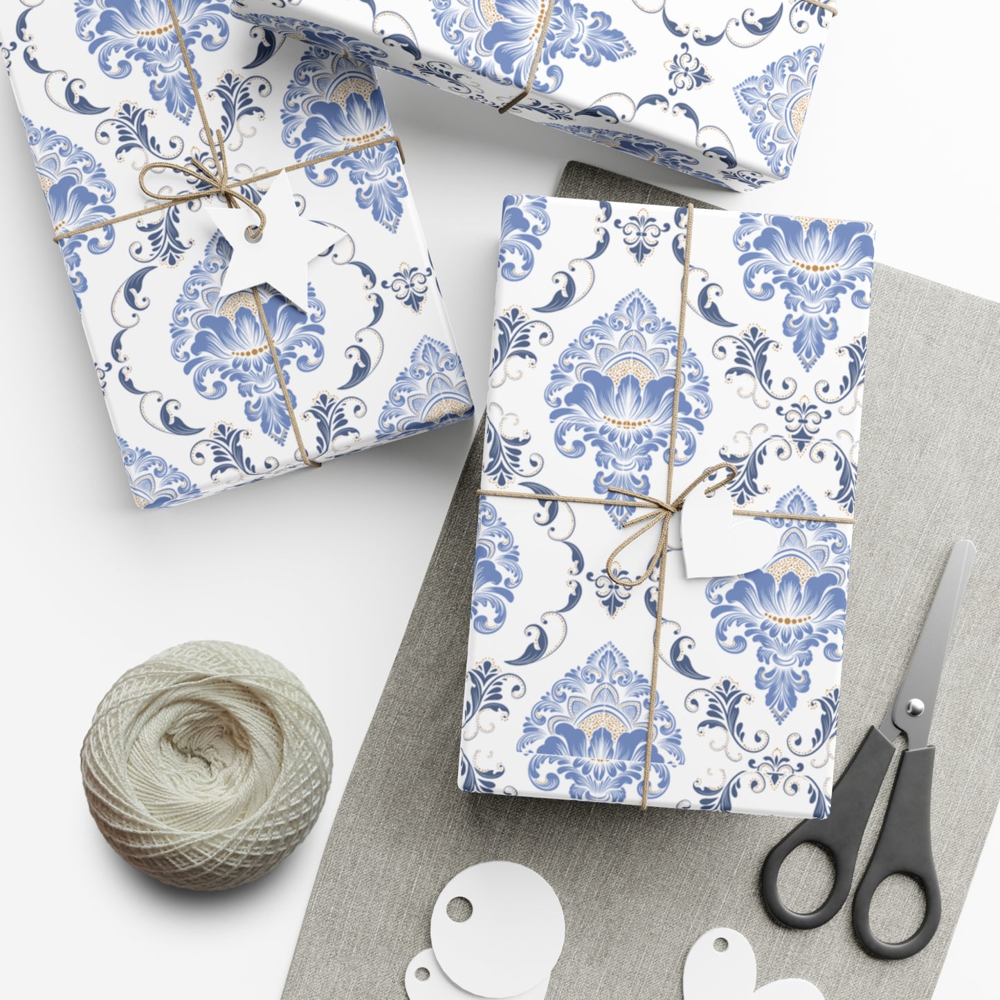 Light Blue Pattern - Gift Wrap Papers - 10311