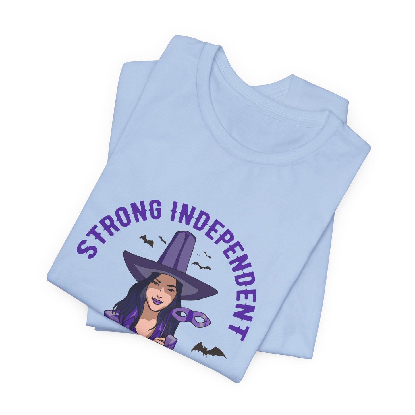 Halloween: Strong Independent Witch - Unisex Jersey Short Sleeve Tee