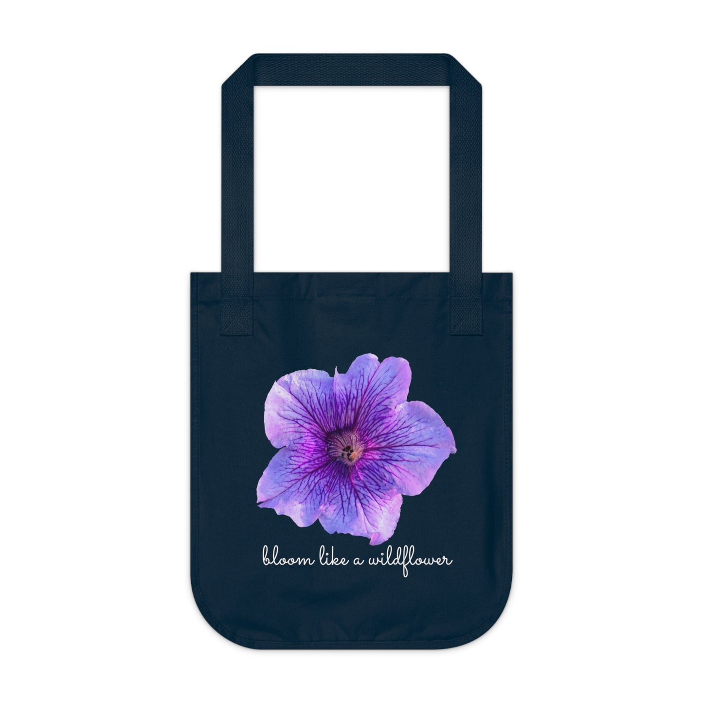 Organic Canvas Tote Bag | Wildflower Lovers