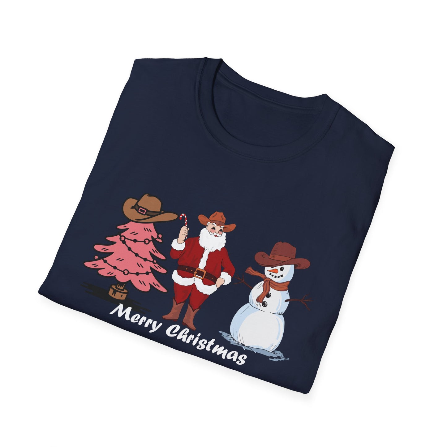 Cowboy's Christmas - Unisex Softstyle T-Shirt - 10349