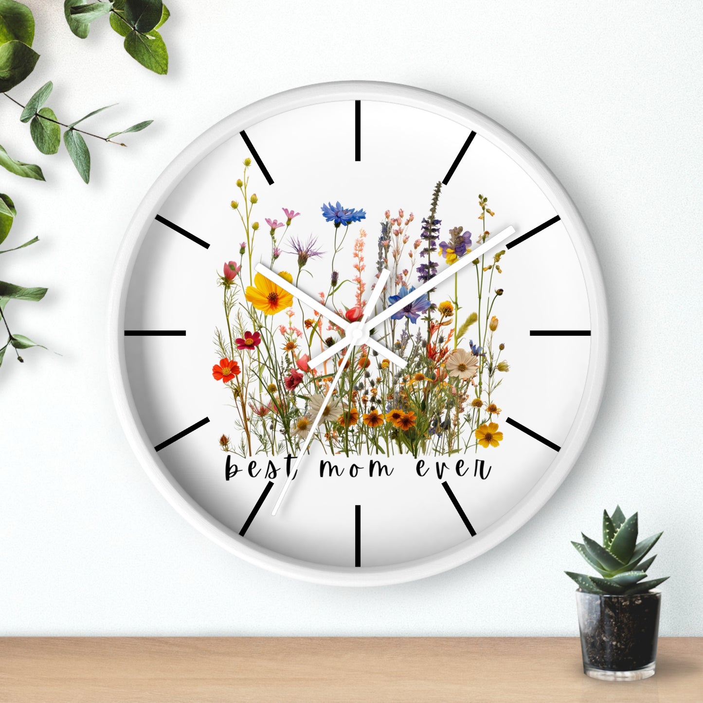 Best Mom Ever - Wall Clock