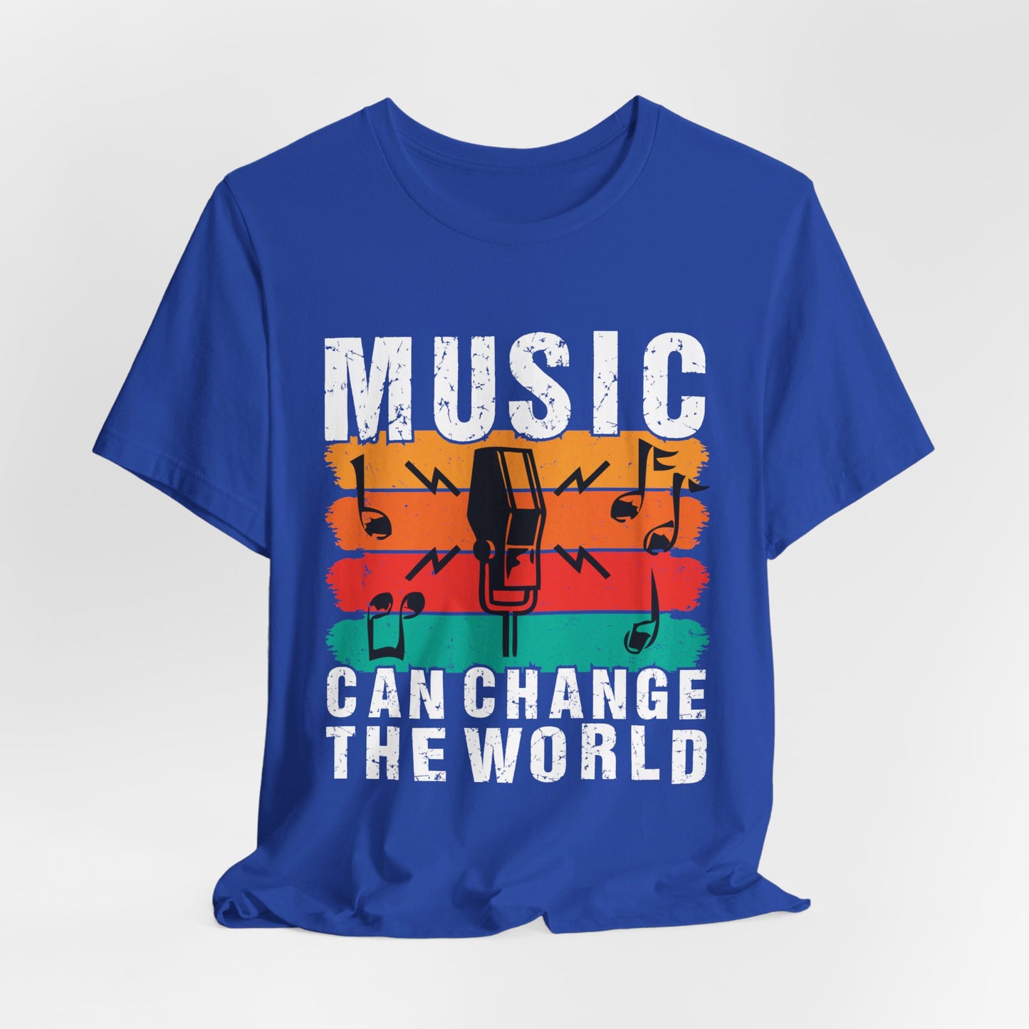 Music Can Change The World - Unisex Jersey Short Sleeve Tee