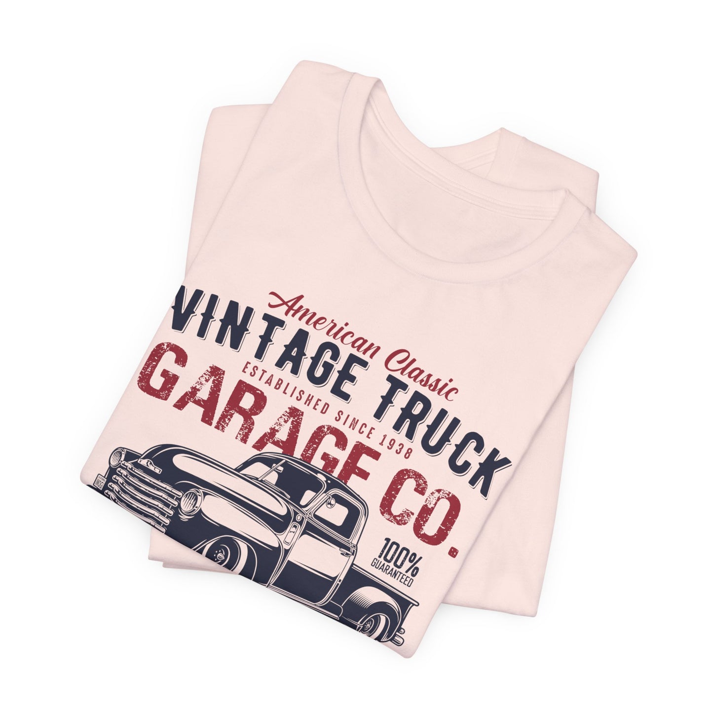 American Classic Vintage Truck - Unisex Jersey Short Sleeve Tee - 12611